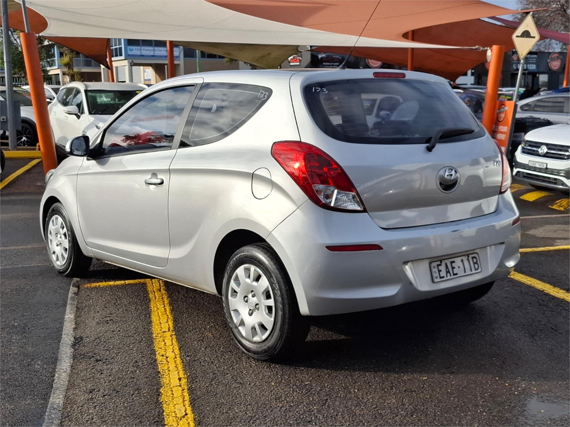 2012 HYUNDAI i20 PB MY12 ACTIVE 4 SP AUTOMATIC 3D HATCHBACK