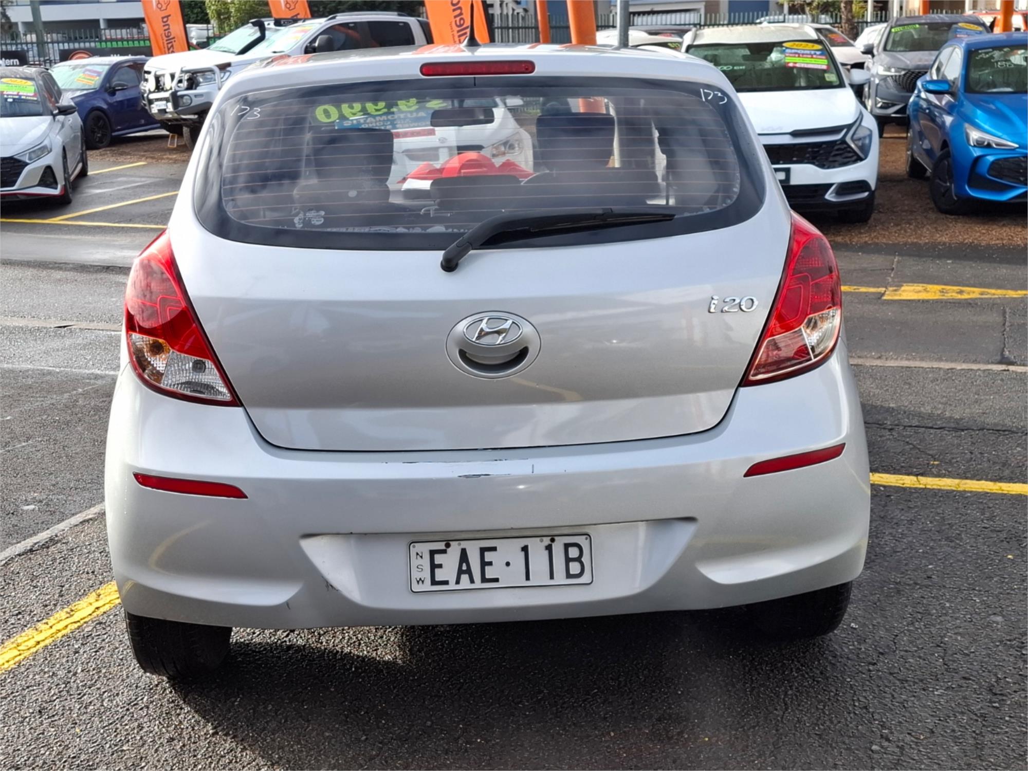 2012 HYUNDAI i20 PB MY12 ACTIVE 4 SP AUTOMATIC 3D HATCHBACK