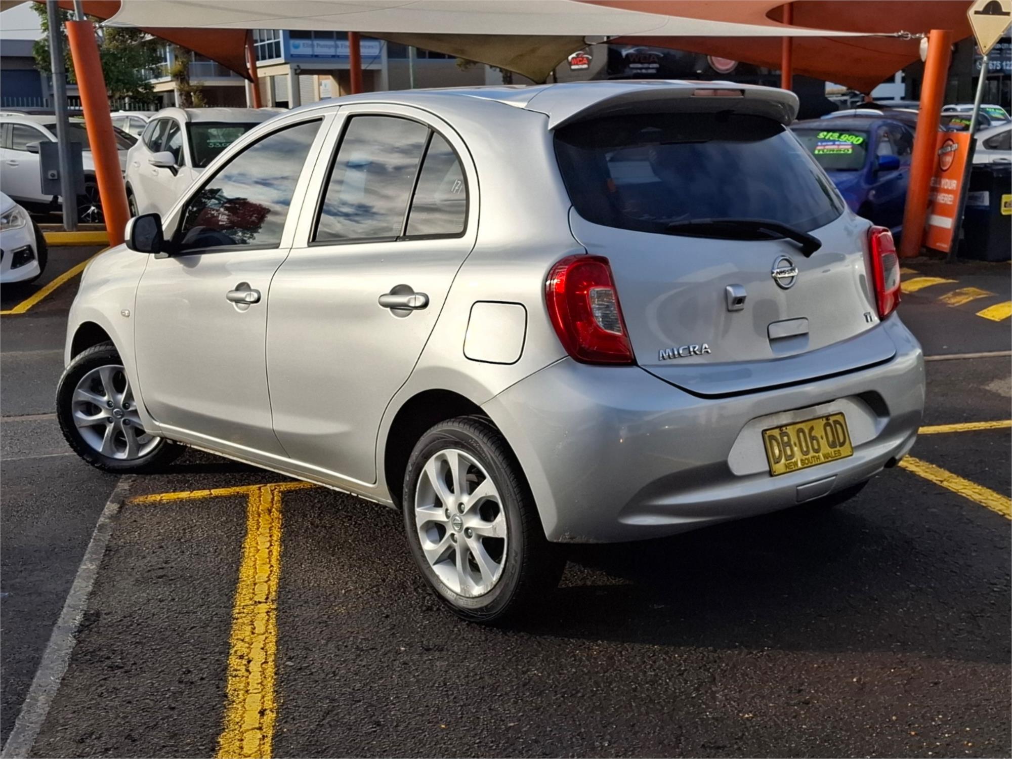 2015 NISSAN MICRA K13 MY13 Ti 4 SP AUTOMATIC 5D HATCHBACK