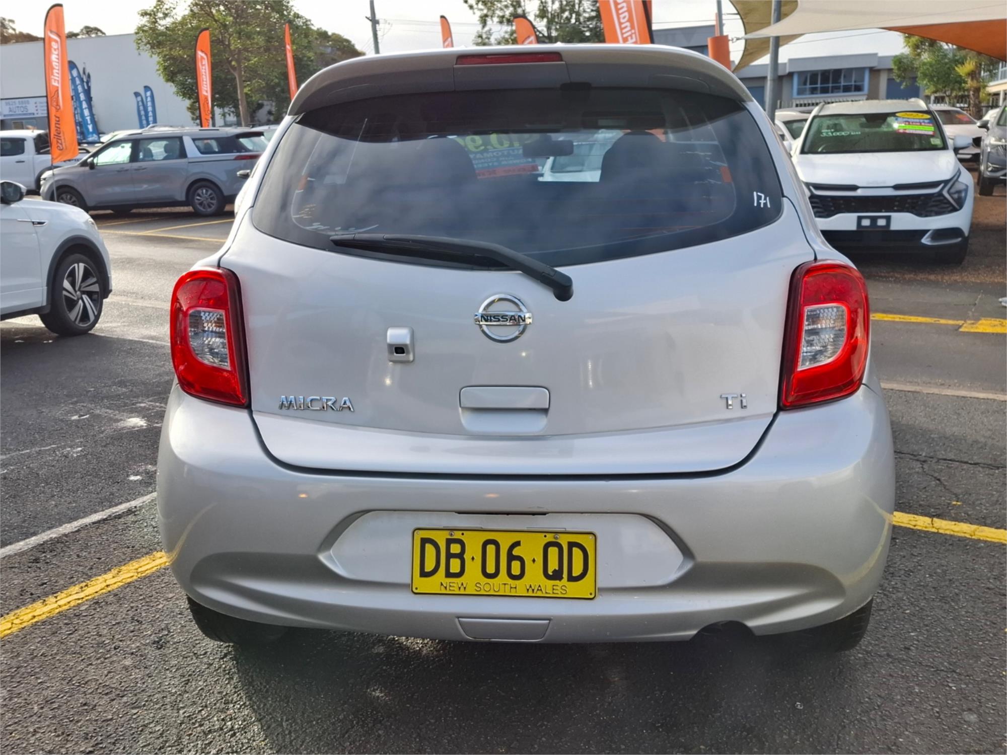 2015 NISSAN MICRA K13 MY13 Ti 4 SP AUTOMATIC 5D HATCHBACK