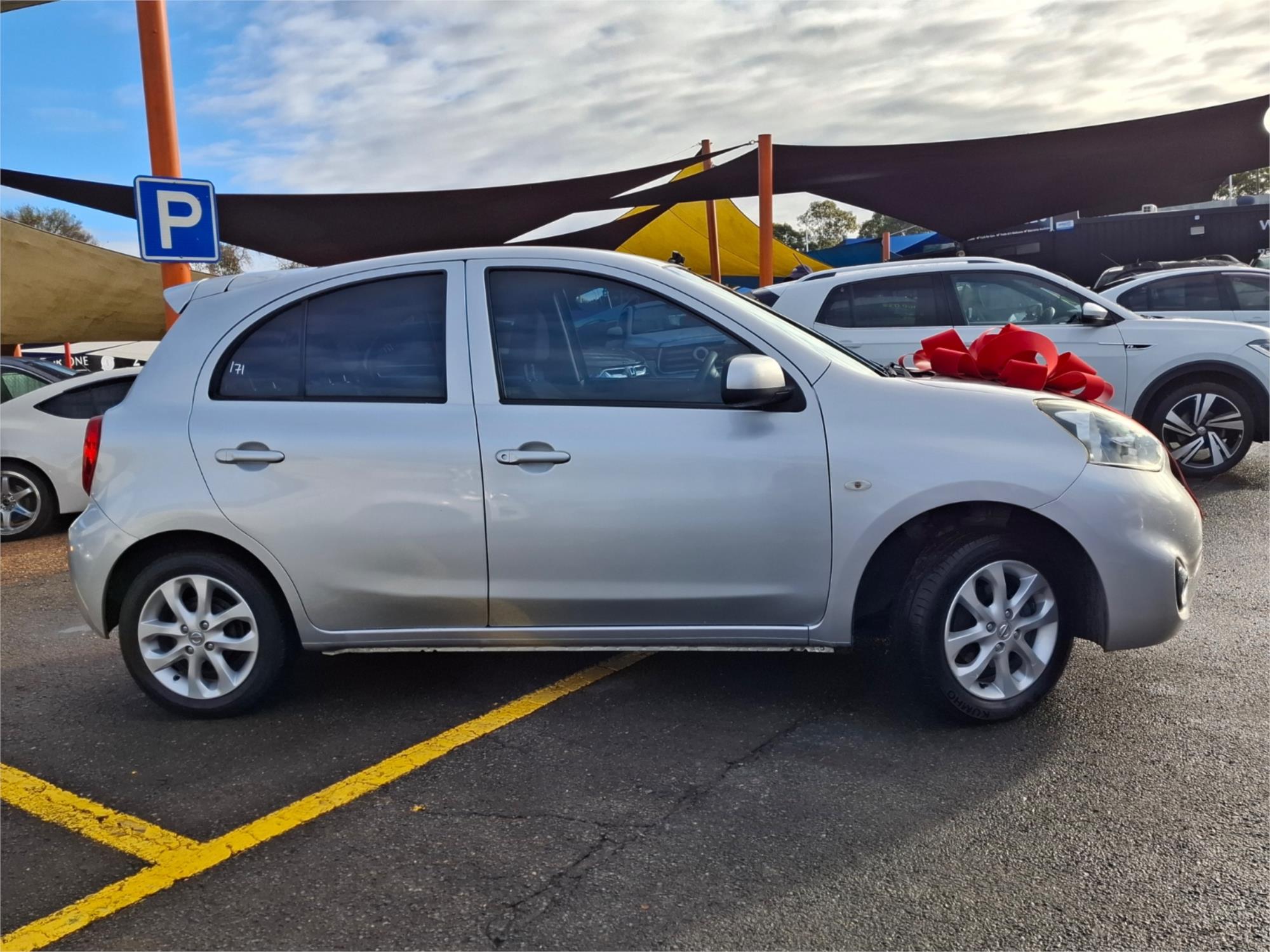 2015 NISSAN MICRA K13 MY13 Ti 4 SP AUTOMATIC 5D HATCHBACK