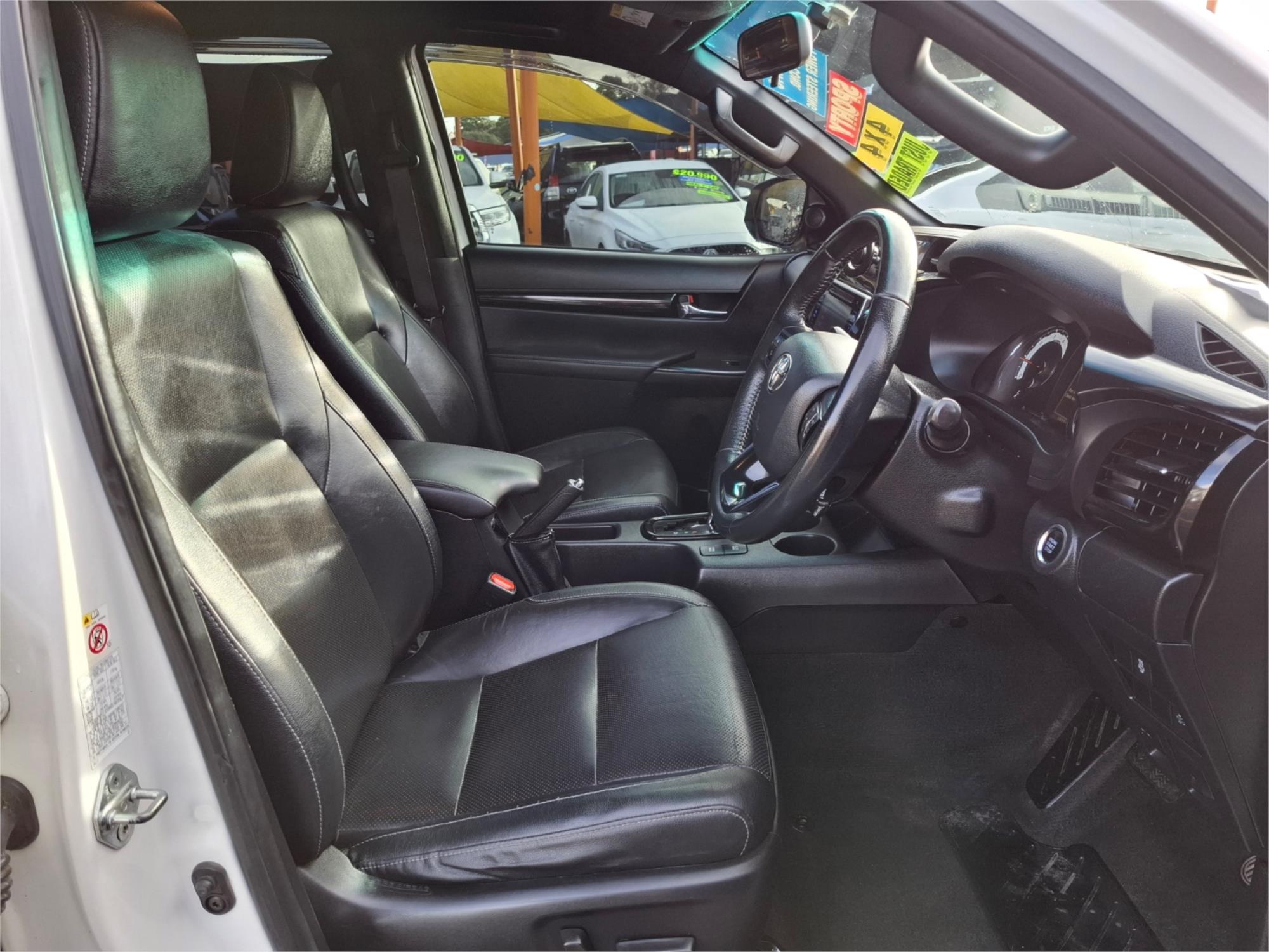 2018 TOYOTA HILUX GUN126R ROGUE (4x4) 6 SP AUTOMATIC DUAL CAB UTILITY