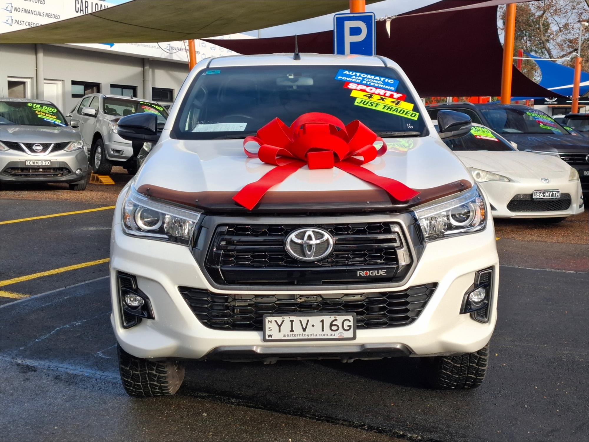 2018 TOYOTA HILUX GUN126R ROGUE (4x4) 6 SP AUTOMATIC DUAL CAB UTILITY