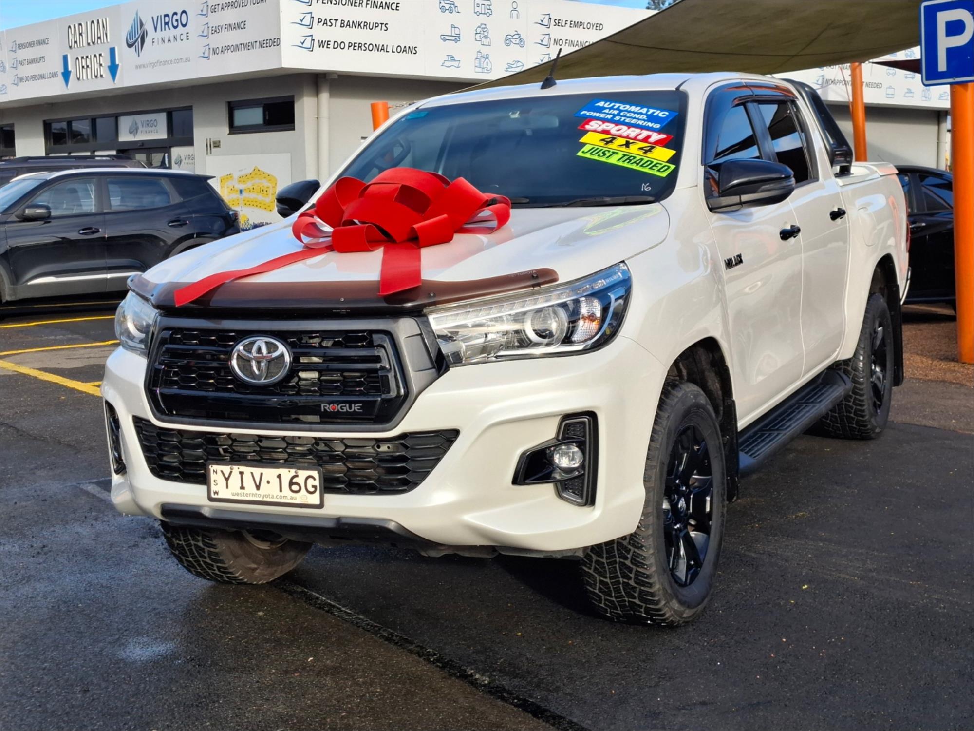 2018 TOYOTA HILUX GUN126R ROGUE (4x4) 6 SP AUTOMATIC DUAL CAB UTILITY