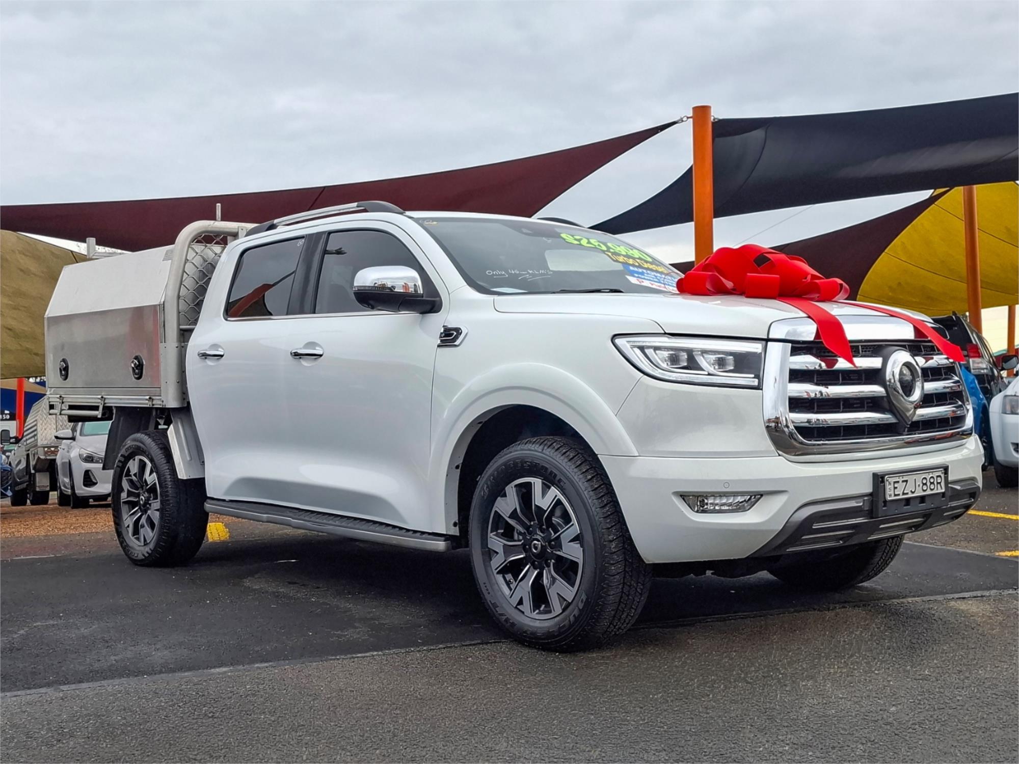 2023 GWM UTE NPW CANNON-L (4x4) 8 SP AUTOMATIC DUAL CAB CHASSIS TRAY