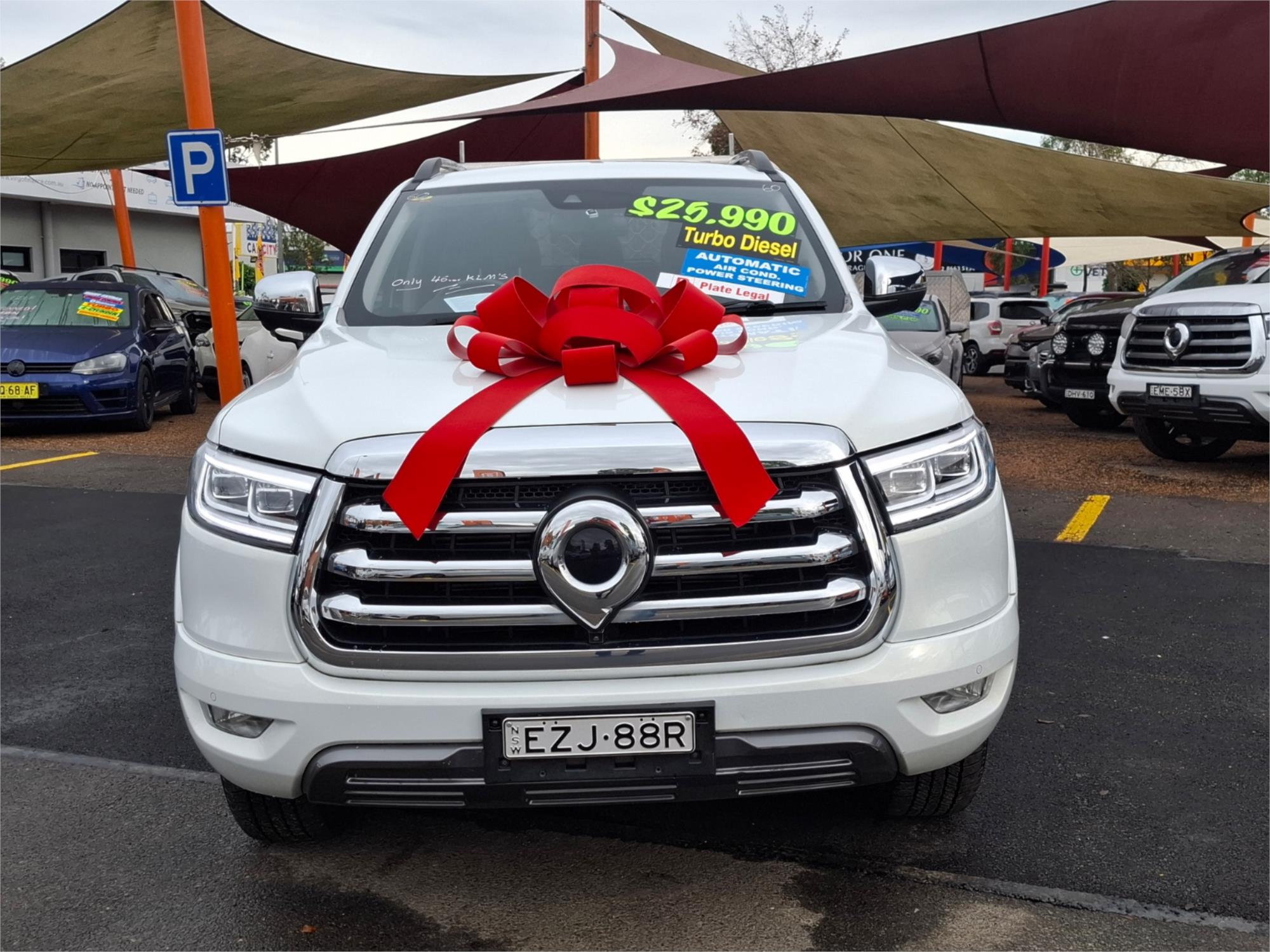 2023 GWM UTE NPW CANNON-L (4x4) 8 SP AUTOMATIC DUAL CAB CHASSIS TRAY