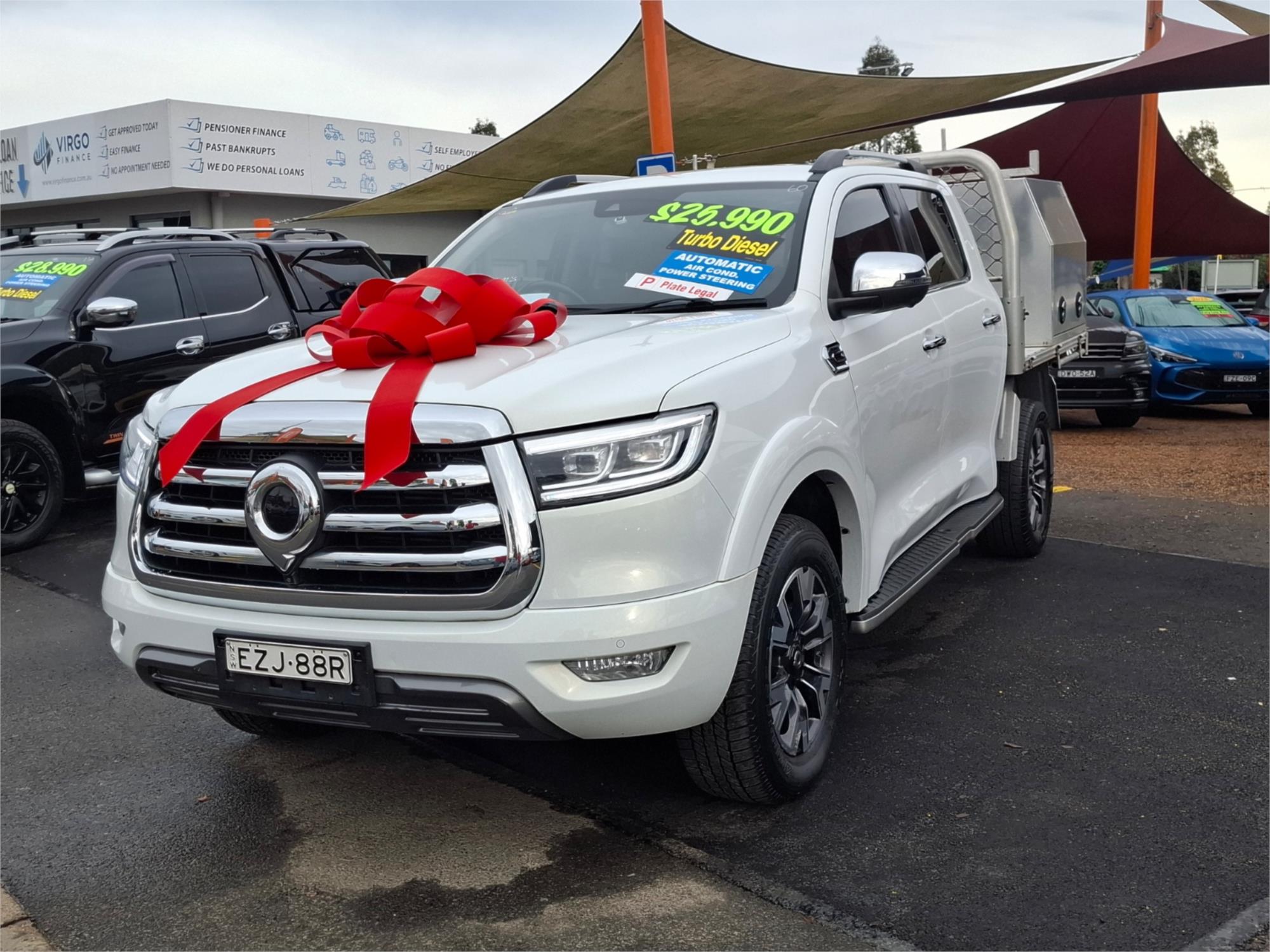 2023 GWM UTE NPW CANNON-L (4x4) 8 SP AUTOMATIC DUAL CAB CHASSIS TRAY