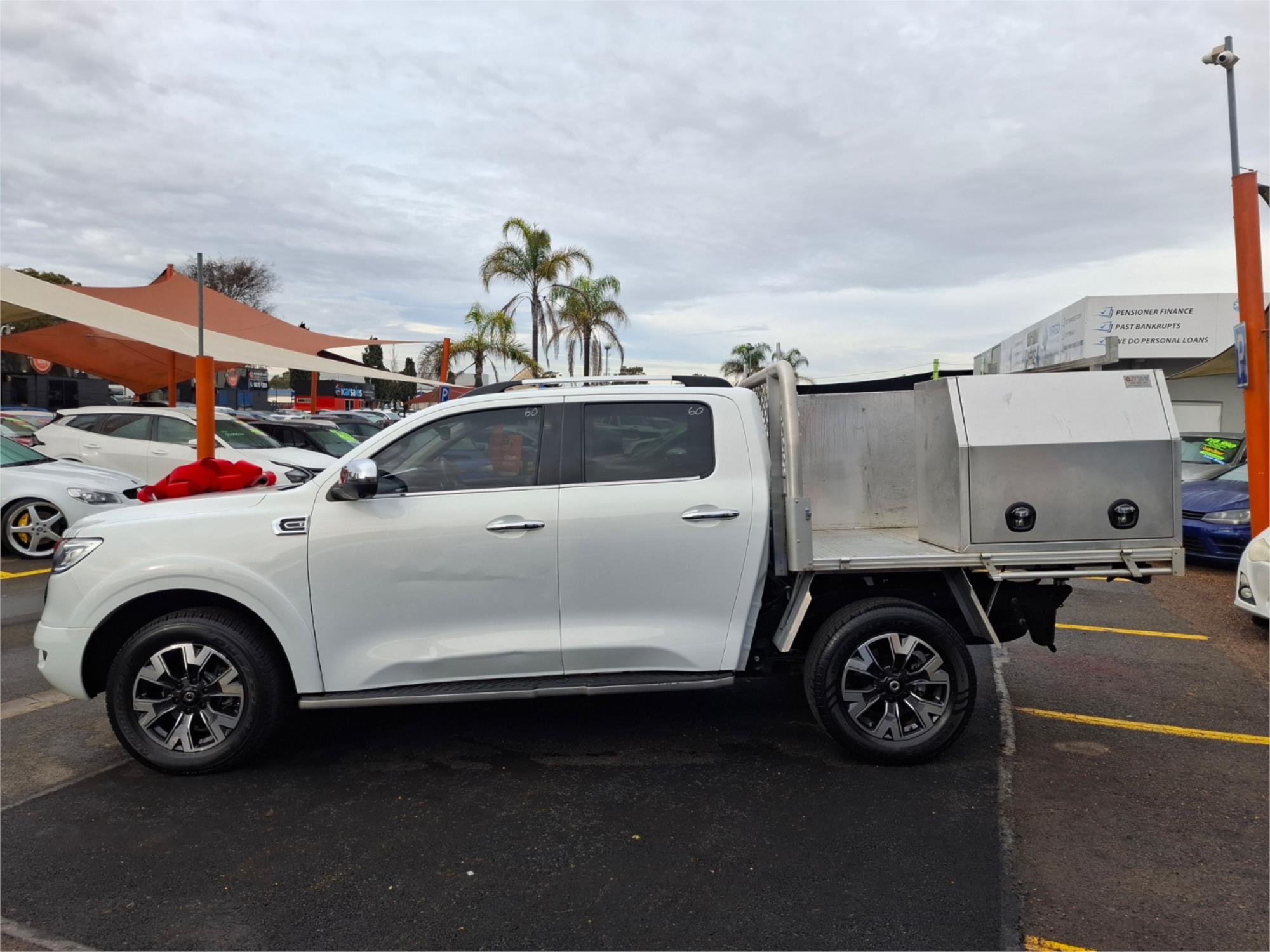 2023 GWM UTE NPW CANNON-L (4x4) 8 SP AUTOMATIC DUAL CAB CHASSIS TRAY