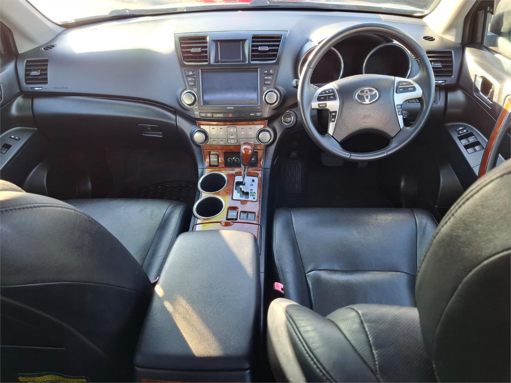 2011 TOYOTA KLUGER GSU40R MY11 UPGRADE GRANDE (FWD) 5 SP AUTOMATIC 4D WAGON