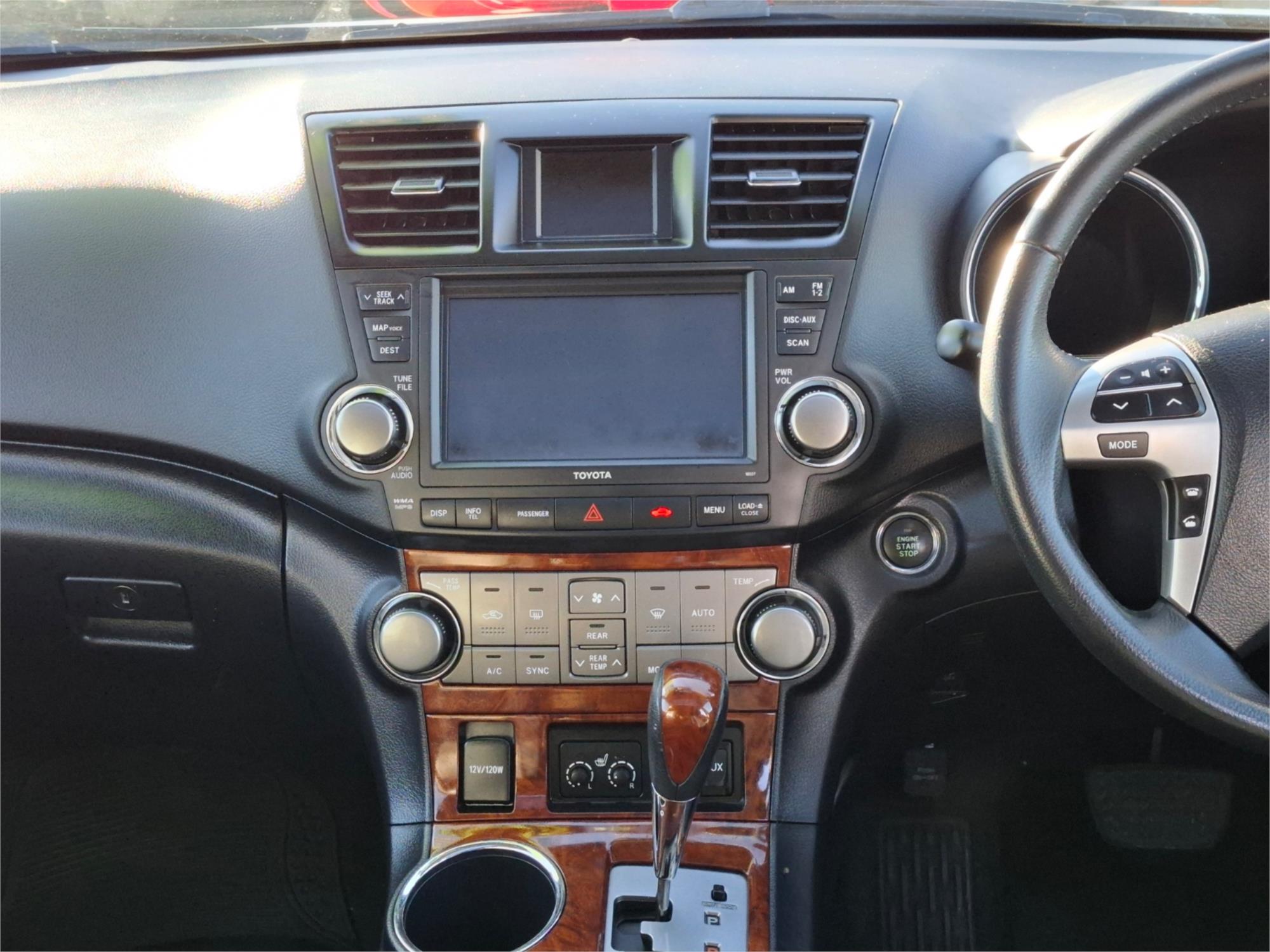 2011 TOYOTA KLUGER GSU40R MY11 UPGRADE GRANDE (FWD) 5 SP AUTOMATIC 4D WAGON