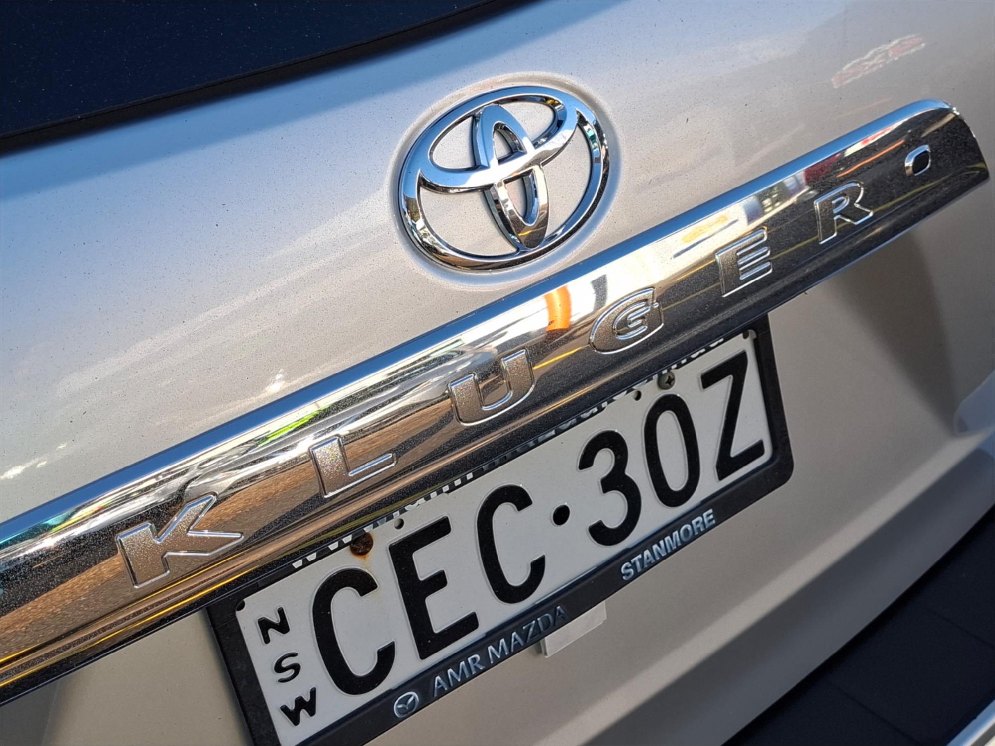 2011 TOYOTA KLUGER GSU40R MY11 UPGRADE GRANDE (FWD) 5 SP AUTOMATIC 4D WAGON