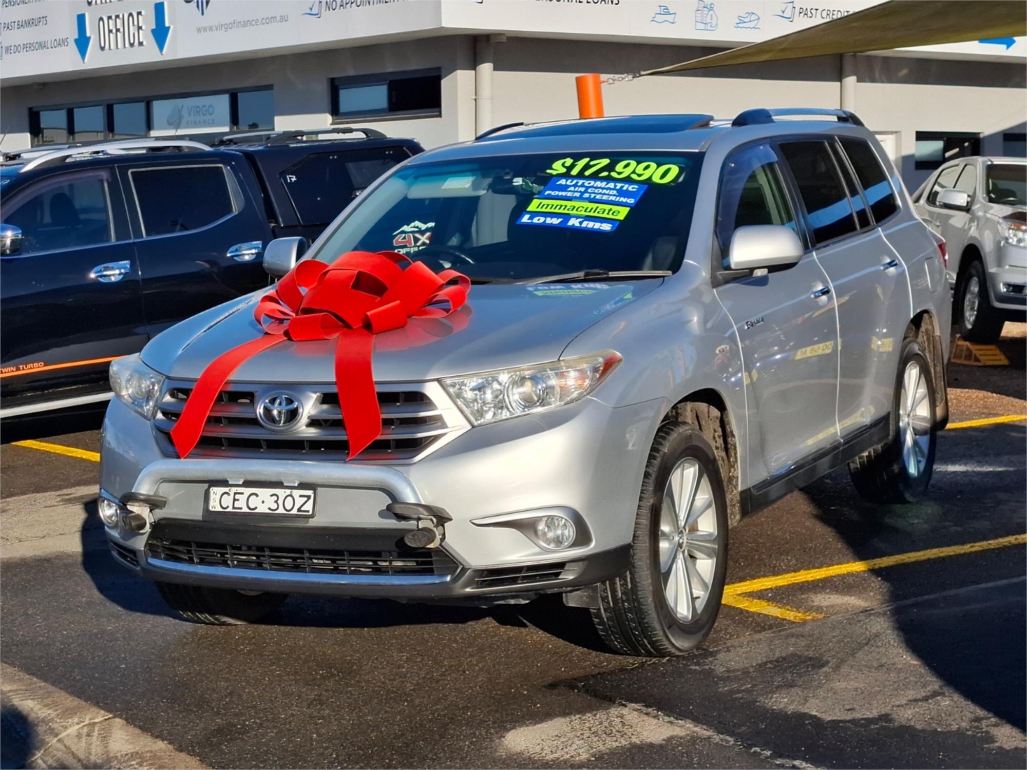 2011 TOYOTA KLUGER GSU40R MY11 UPGRADE GRANDE (FWD) 5 SP AUTOMATIC 4D WAGON