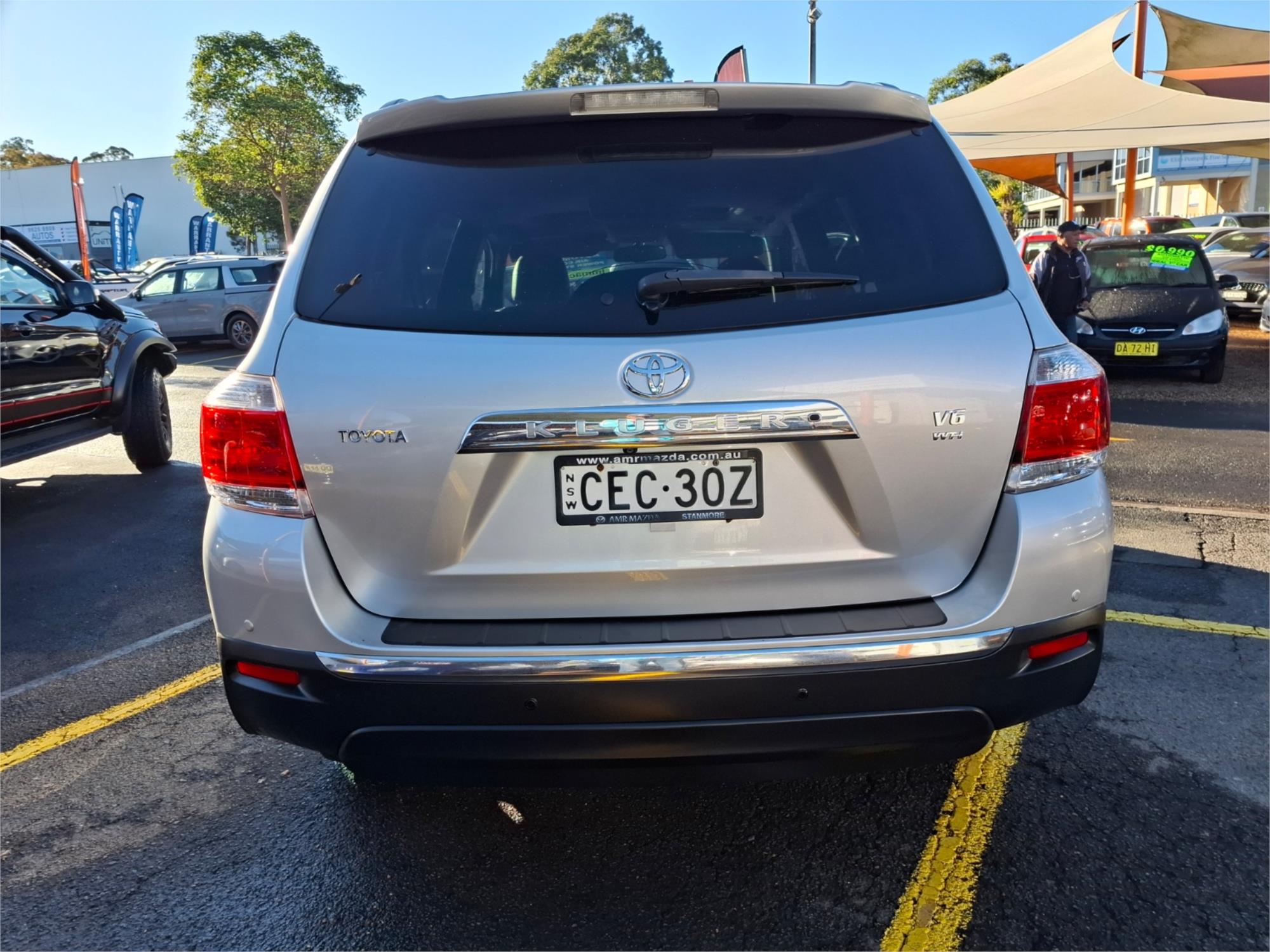2011 TOYOTA KLUGER GSU40R MY11 UPGRADE GRANDE (FWD) 5 SP AUTOMATIC 4D WAGON