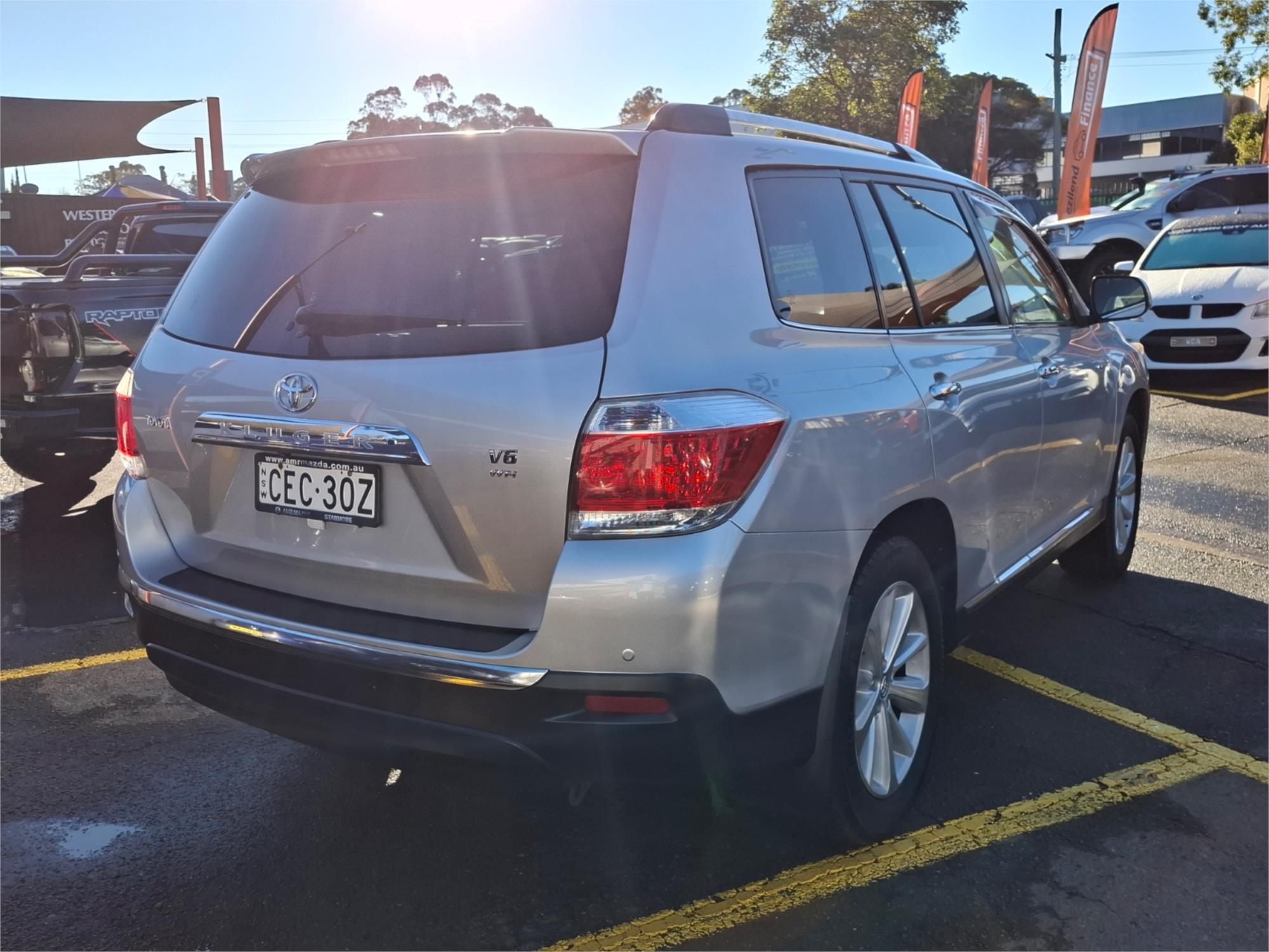 2011 TOYOTA KLUGER GSU40R MY11 UPGRADE GRANDE (FWD) 5 SP AUTOMATIC 4D WAGON