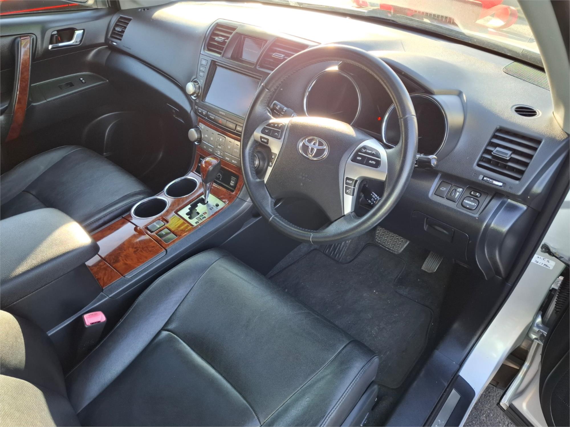 2011 TOYOTA KLUGER GSU40R MY11 UPGRADE GRANDE (FWD) 5 SP AUTOMATIC 4D WAGON