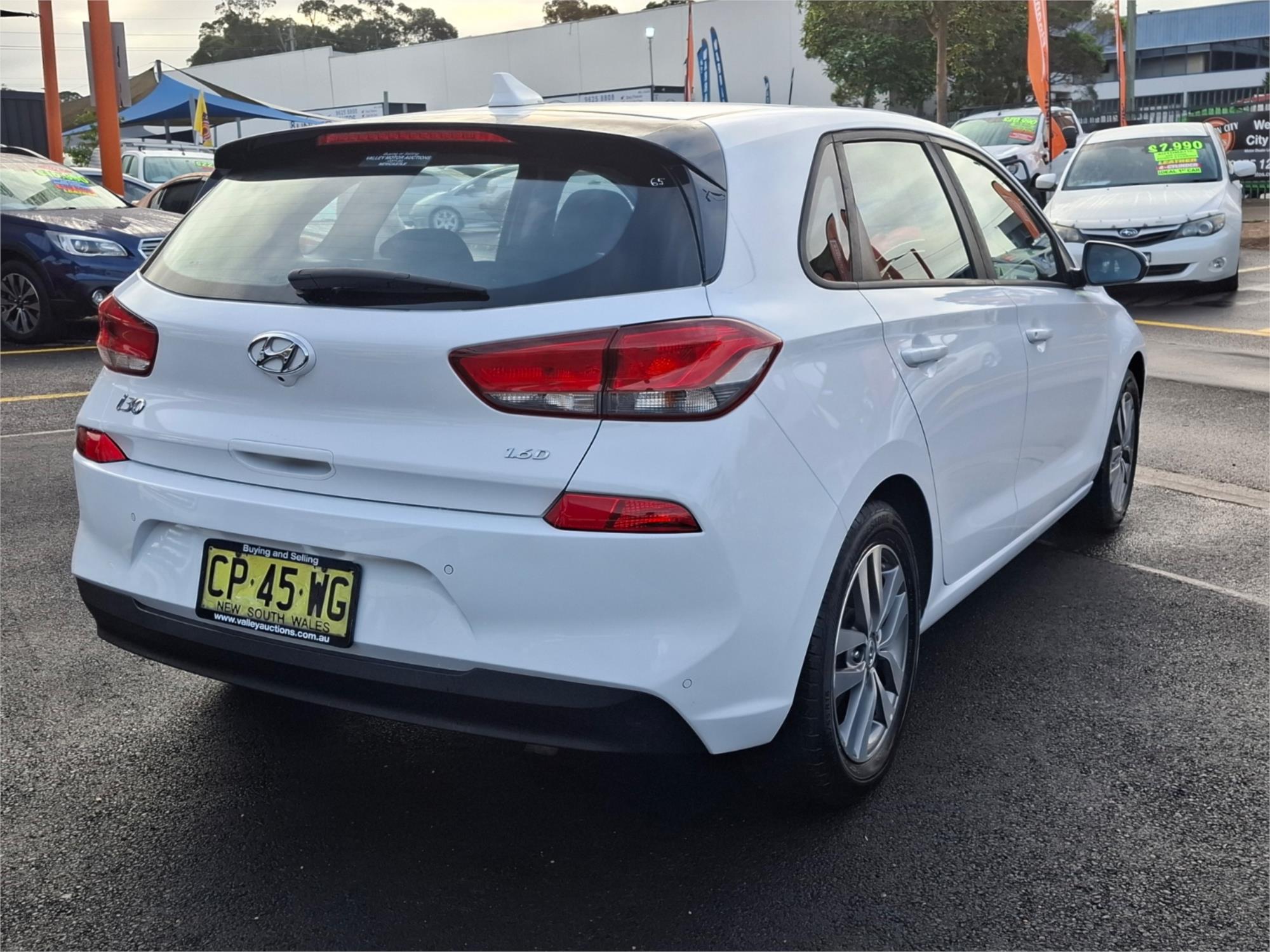 2018 HYUNDAI i30 PD2 MY19 ACTIVE 1.6 CRDi 7 SP AUTO DUAL CLUTCH 4D HATCHBACK
