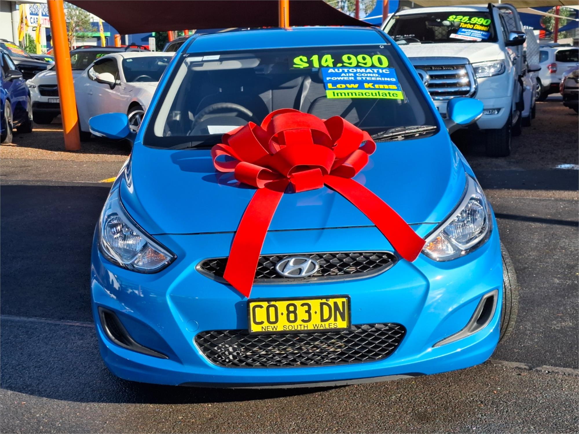 2017 HYUNDAI ACCENT RB6 MY18 SPORT 6 SP AUTOMATIC 5D HATCHBACK