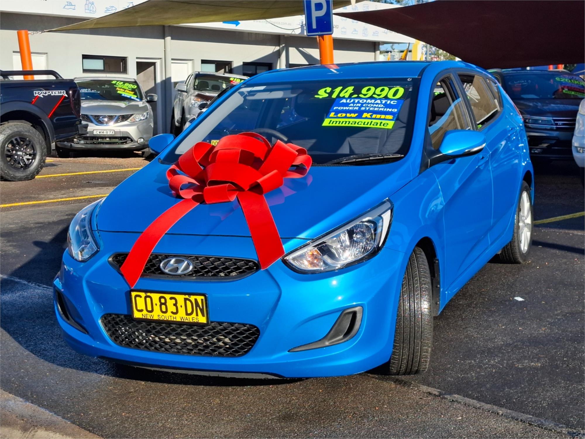 2017 HYUNDAI ACCENT RB6 MY18 SPORT 6 SP AUTOMATIC 5D HATCHBACK
