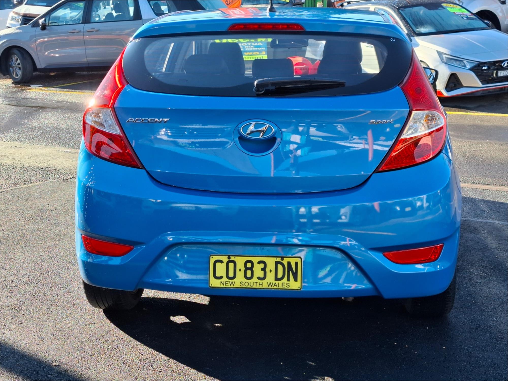 2017 HYUNDAI ACCENT RB6 MY18 SPORT 6 SP AUTOMATIC 5D HATCHBACK