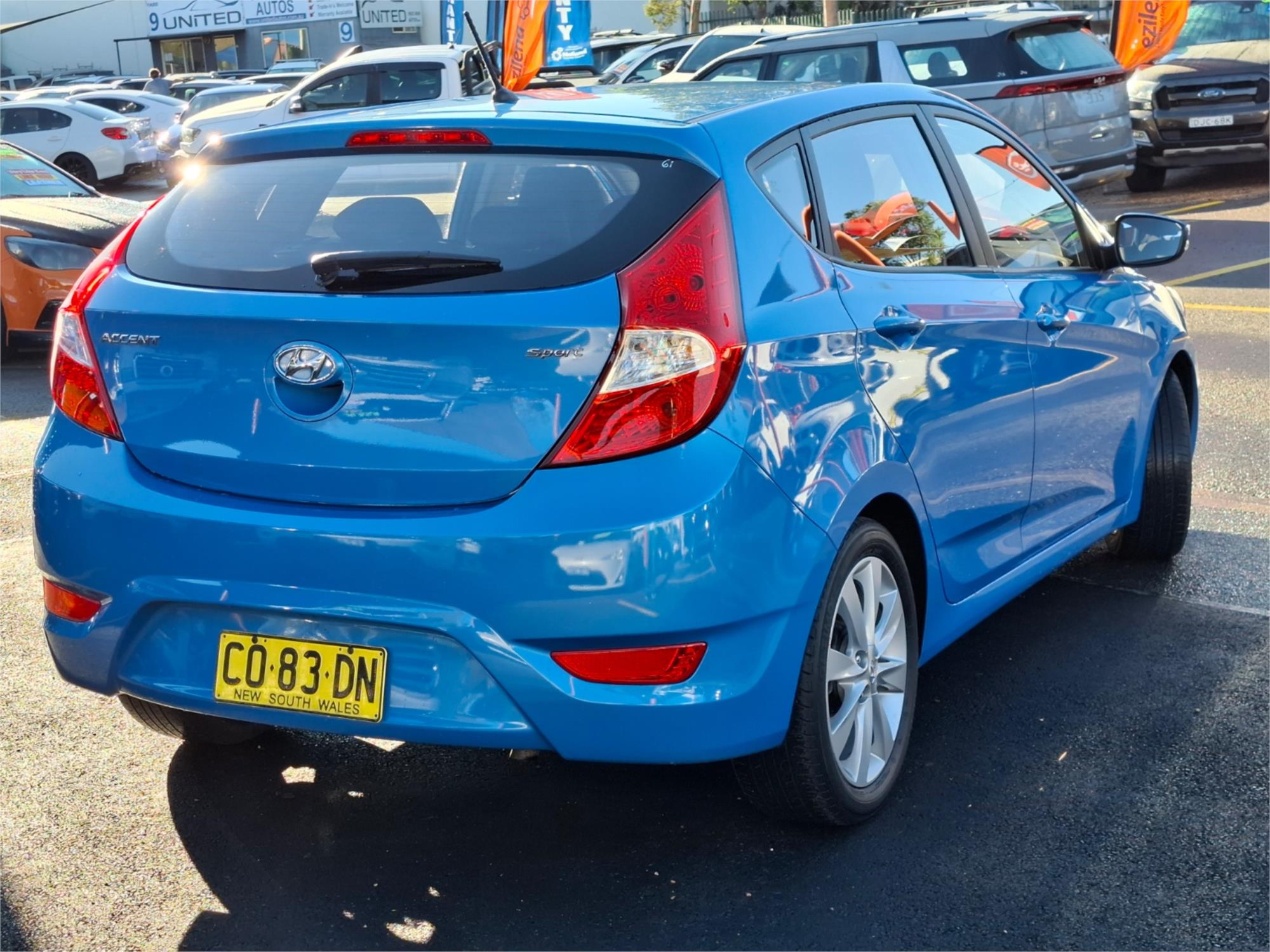 2017 HYUNDAI ACCENT RB6 MY18 SPORT 6 SP AUTOMATIC 5D HATCHBACK