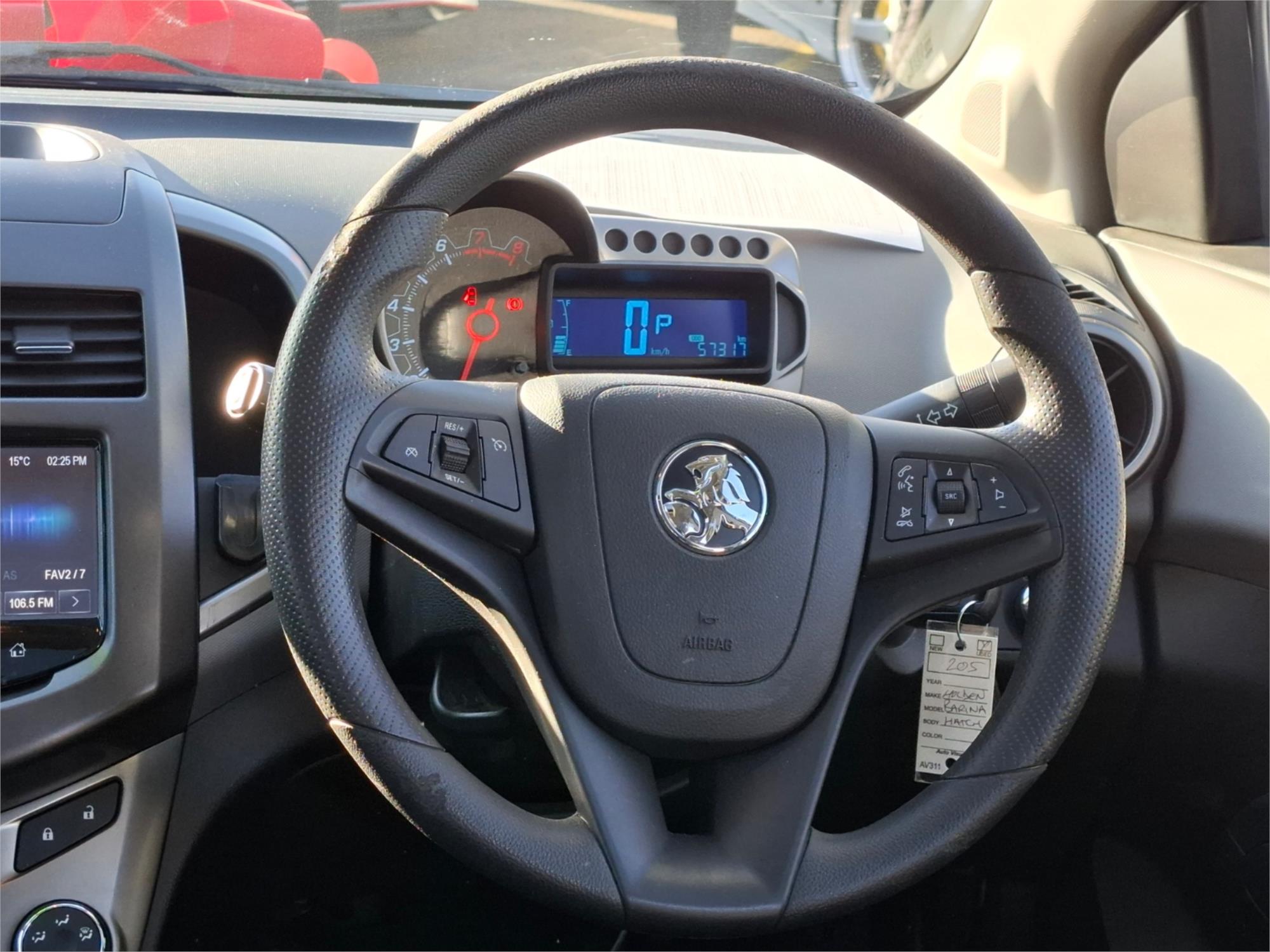 2014 HOLDEN BARINA TM MY14 CD 6 SP AUTOMATIC 5D HATCHBACK