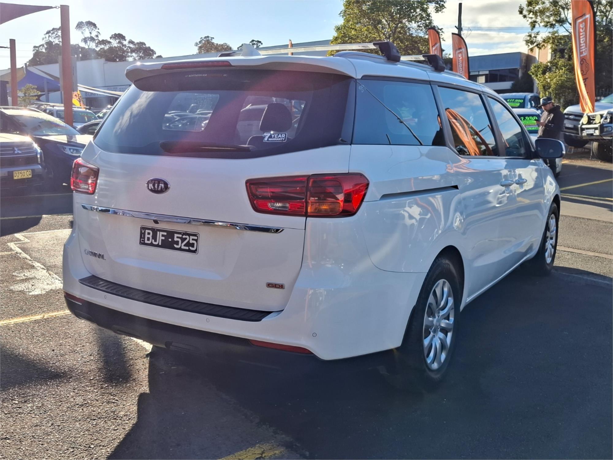 2019 KIA CARNIVAL YP PE MY19 S 8 SP AUTOMATIC 4D WAGON