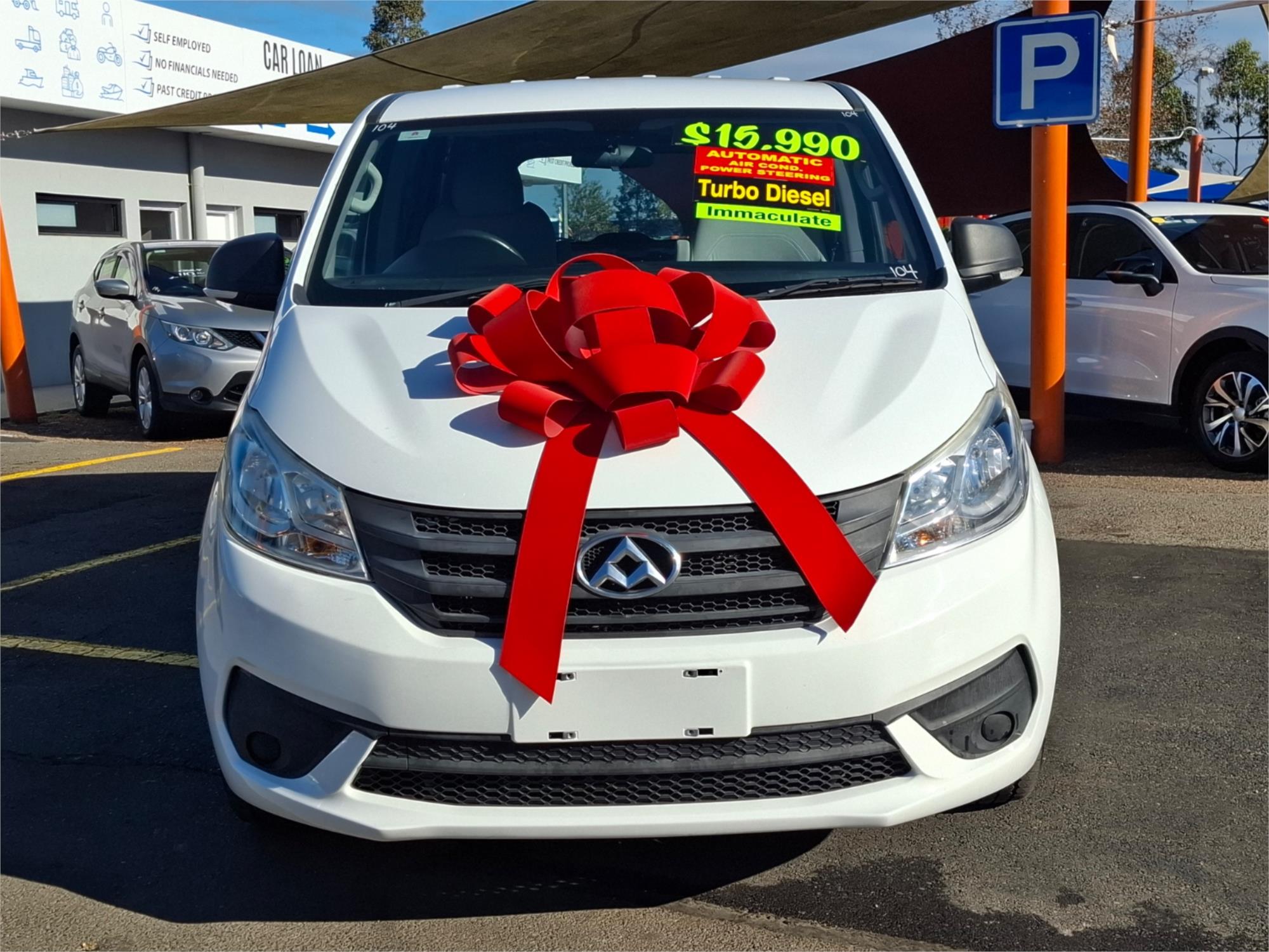 2017 LDV G10 SV7C 6 SP AUTOMATIC 4D VAN