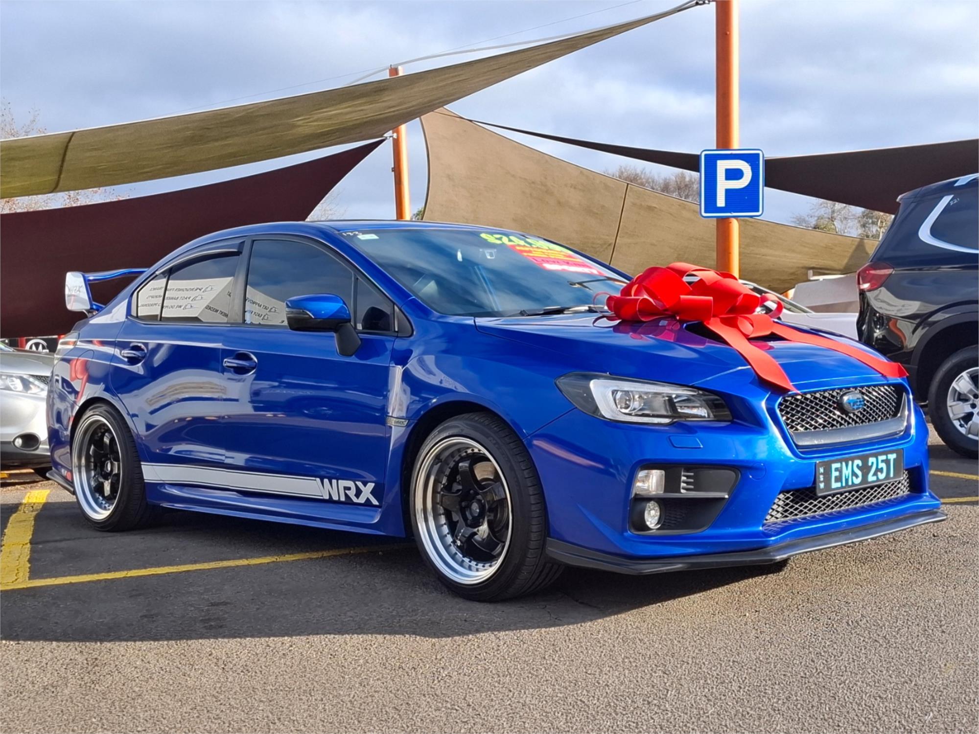 2016 SUBARU WRX MY17 PREMIUM (AWD) CONTINUOUS VARIABLE 4D SEDAN