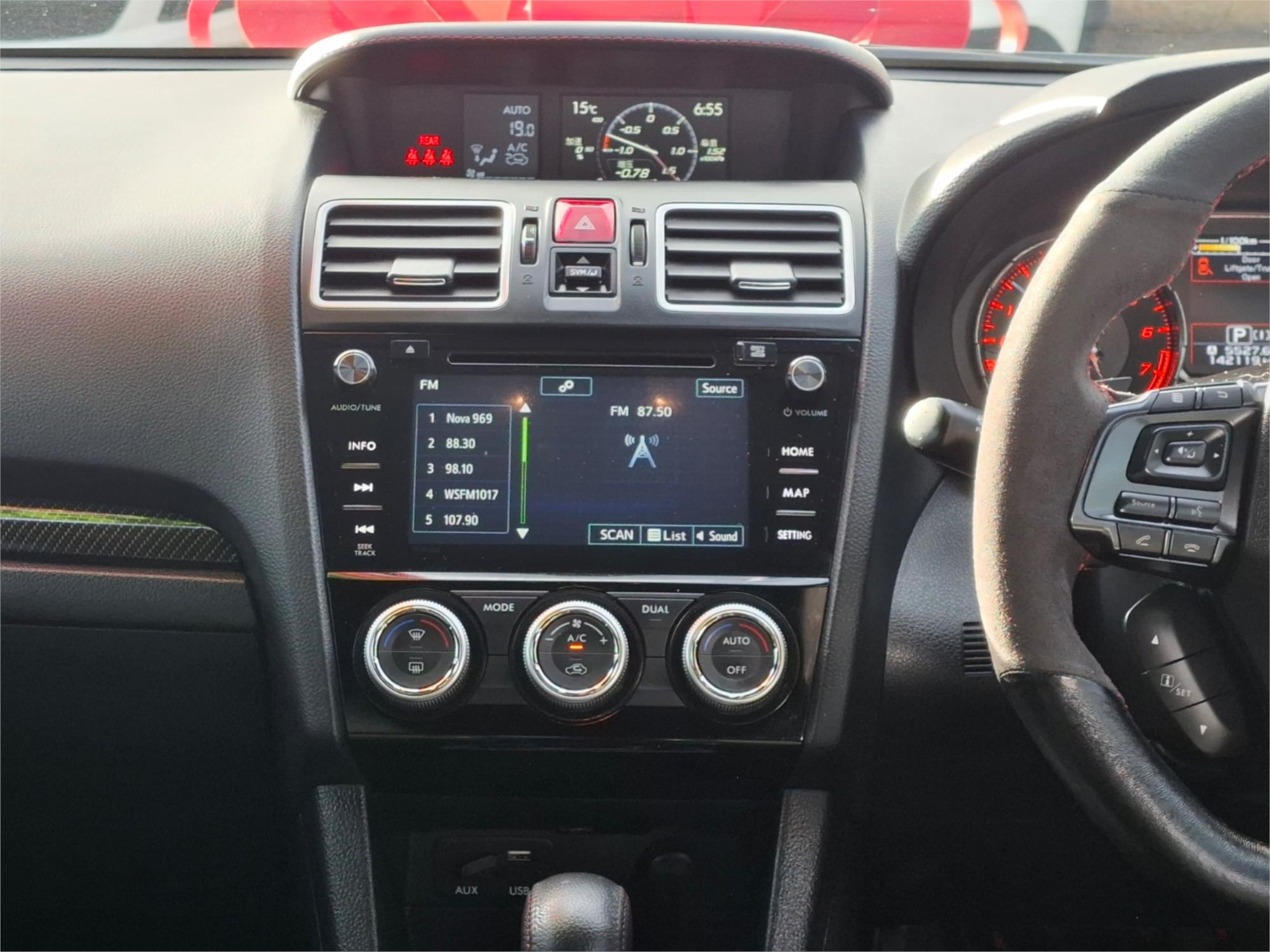 2016 SUBARU WRX MY17 PREMIUM (AWD) CONTINUOUS VARIABLE 4D SEDAN