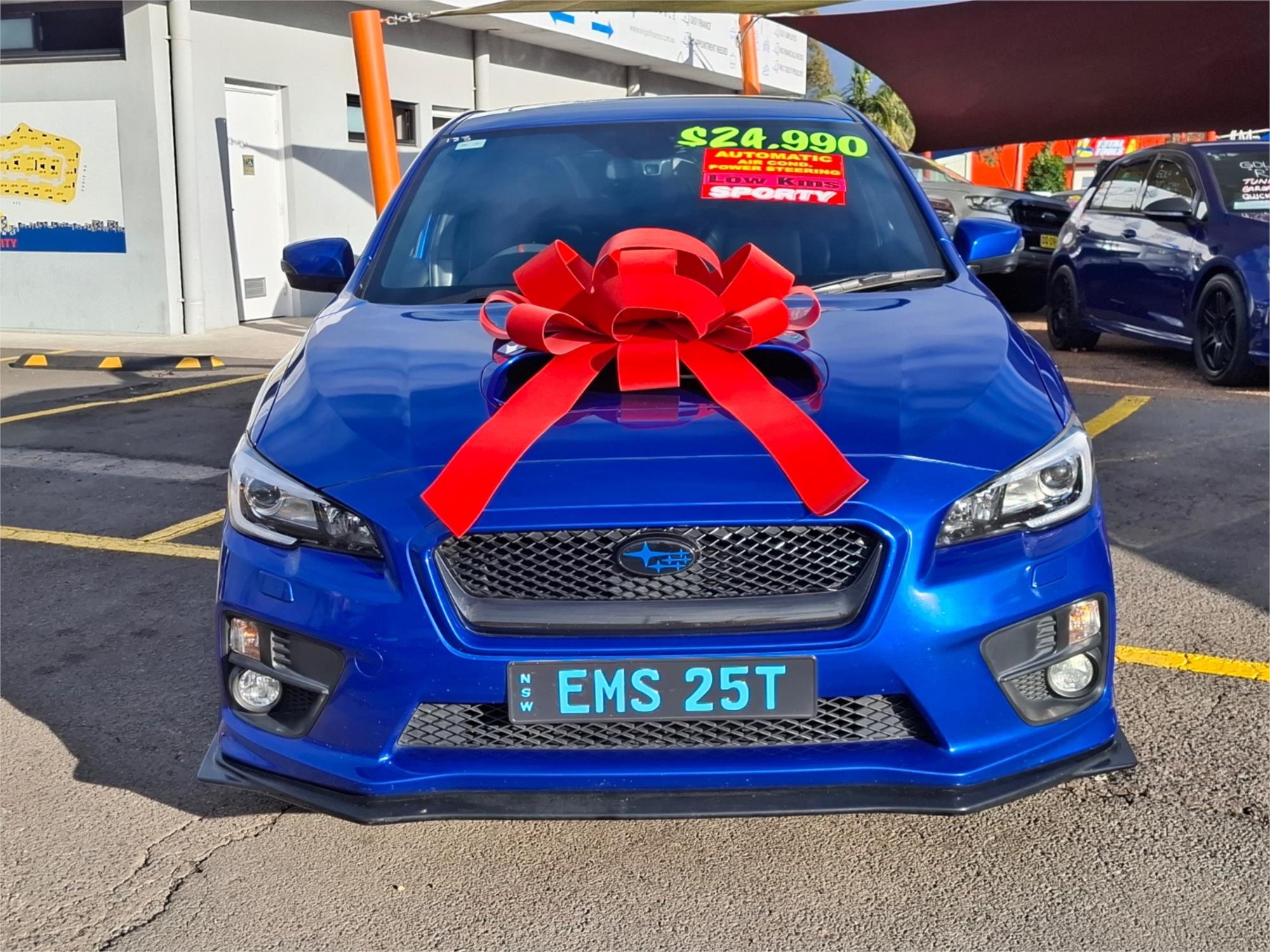 2016 SUBARU WRX MY17 PREMIUM (AWD) CONTINUOUS VARIABLE 4D SEDAN