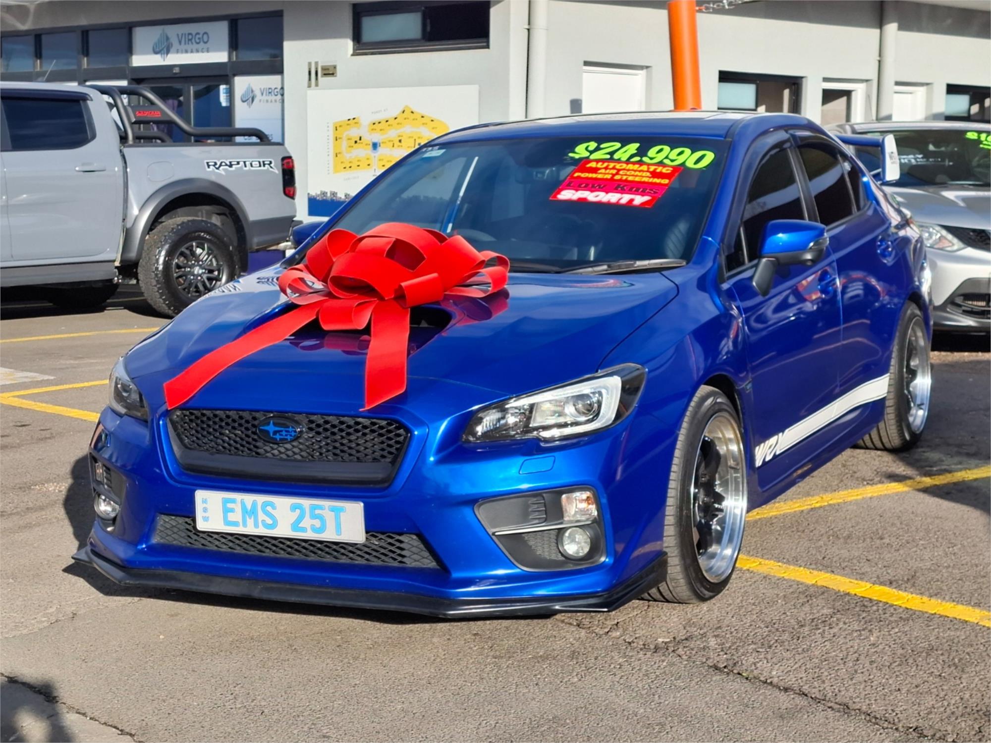 2016 SUBARU WRX MY17 PREMIUM (AWD) CONTINUOUS VARIABLE 4D SEDAN