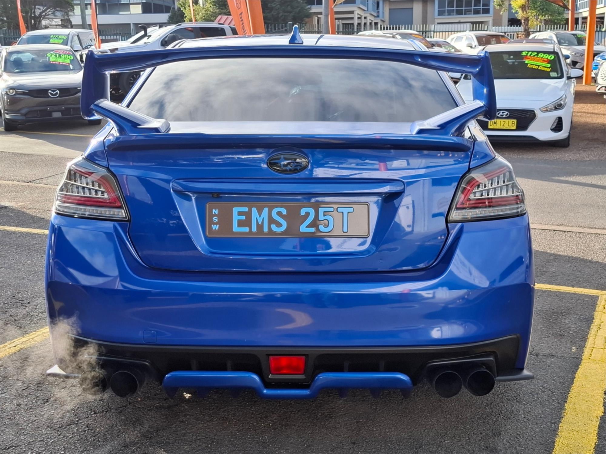 2016 SUBARU WRX MY17 PREMIUM (AWD) CONTINUOUS VARIABLE 4D SEDAN