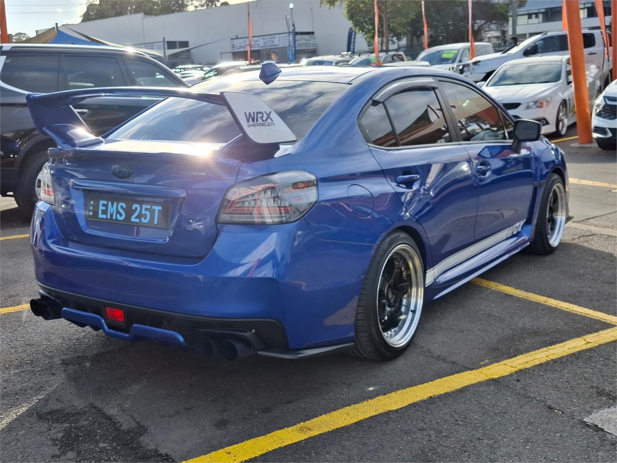 2016 SUBARU WRX MY17 PREMIUM (AWD) CONTINUOUS VARIABLE 4D SEDAN