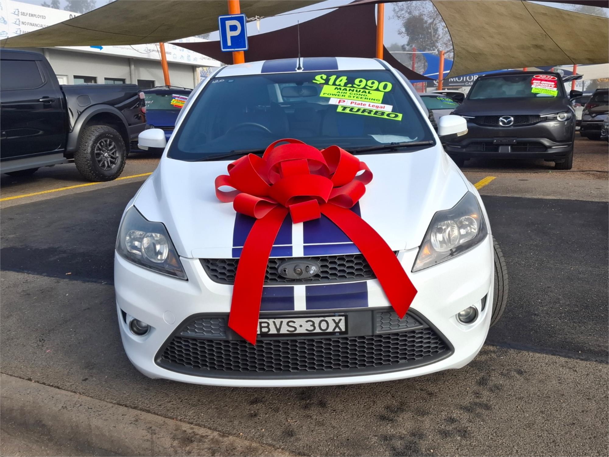 2010 FORD FOCUS LV XR5 TURBO 6 SP MANUAL 5D HATCHBACK