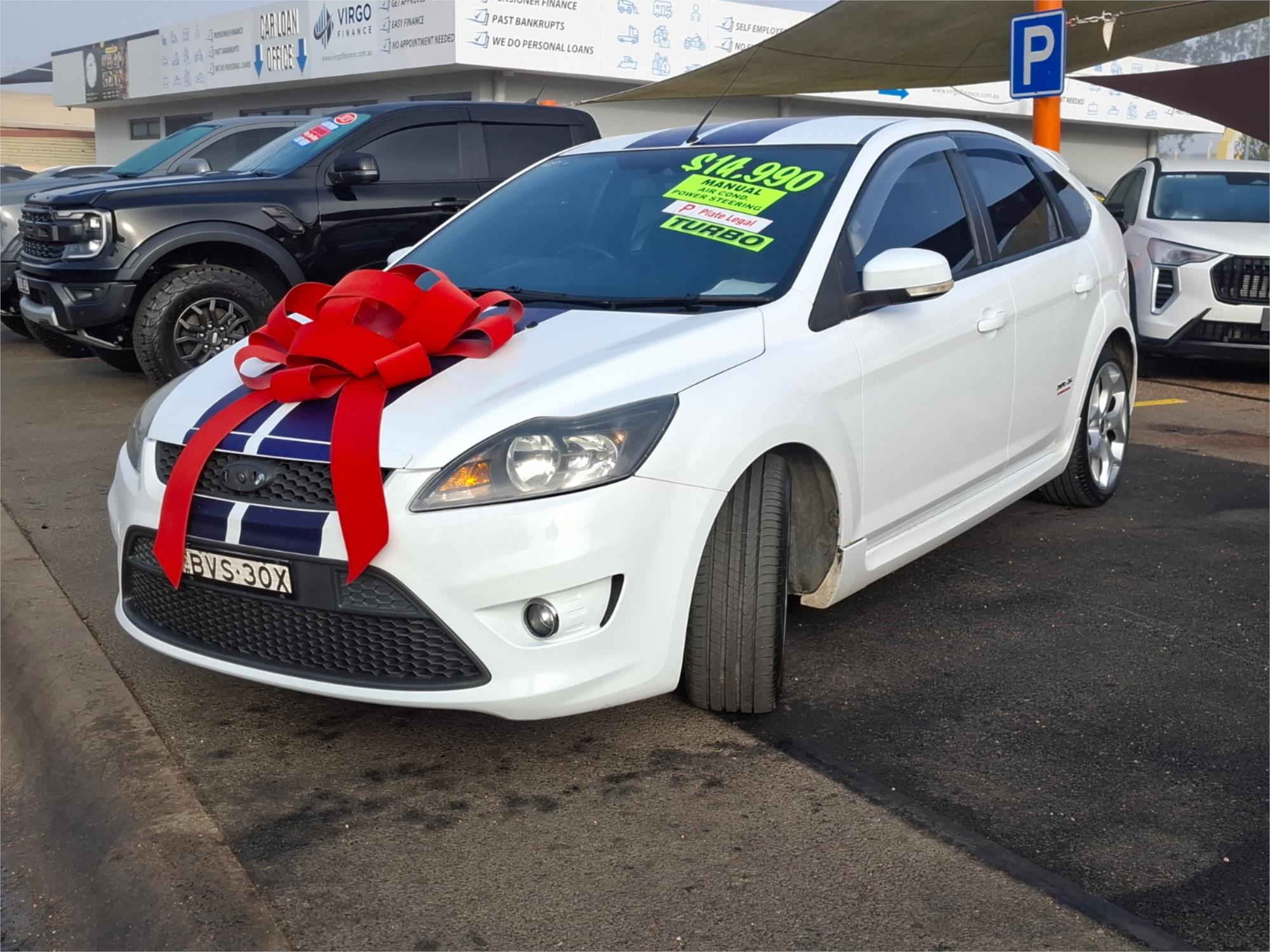 2010 FORD FOCUS LV XR5 TURBO 6 SP MANUAL 5D HATCHBACK