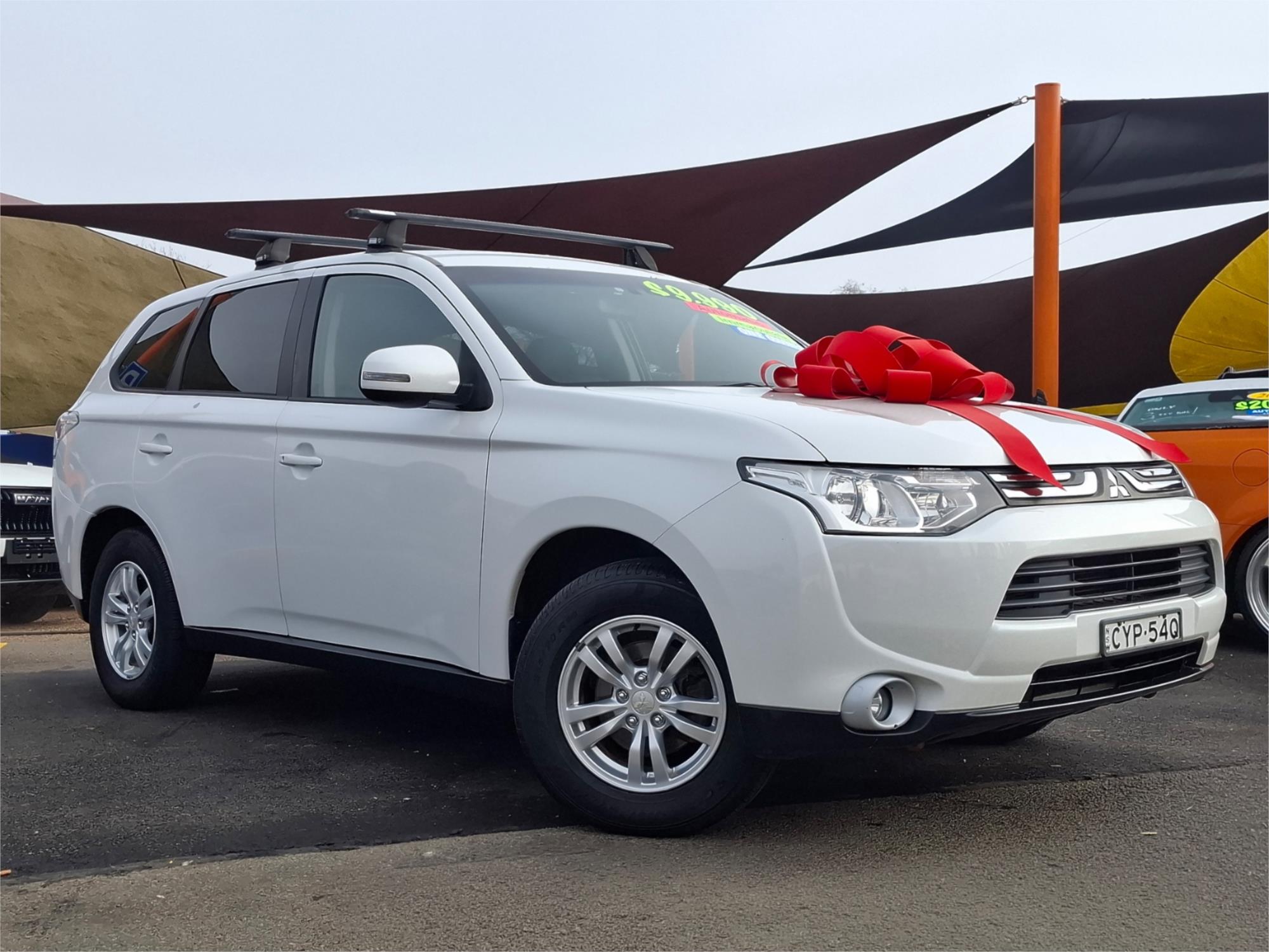 2013 MITSUBISHI OUTLANDER ZJ ES (4x2) CONTINUOUS VARIABLE 4D WAGON