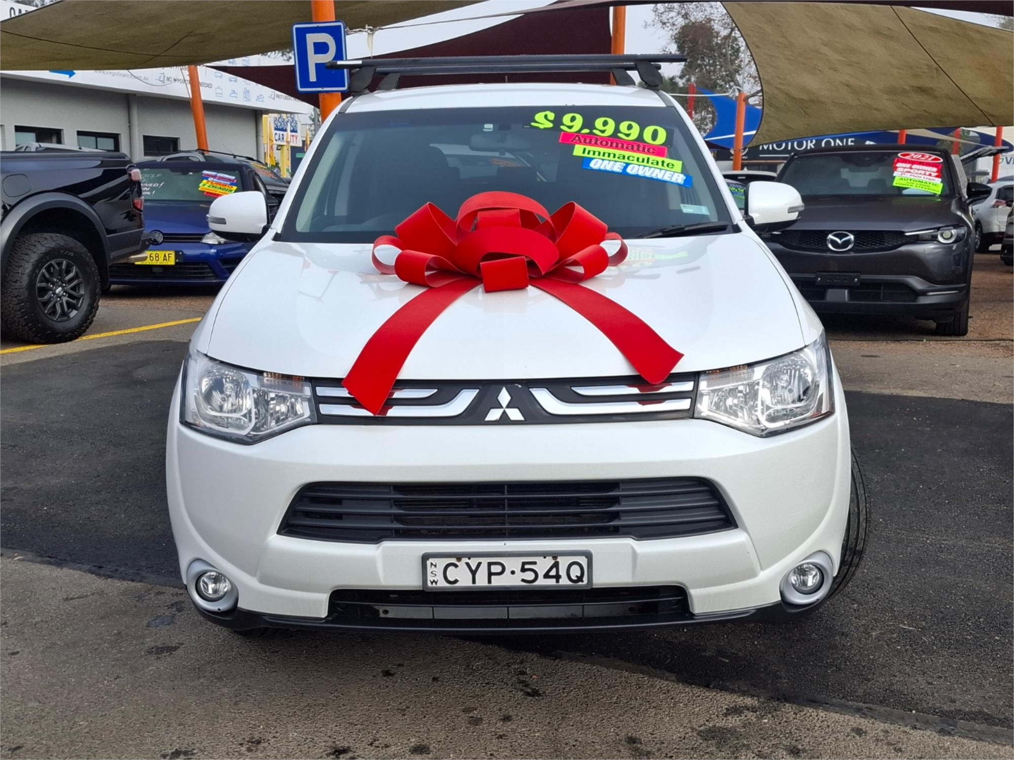 2013 MITSUBISHI OUTLANDER ZJ ES (4x2) CONTINUOUS VARIABLE 4D WAGON
