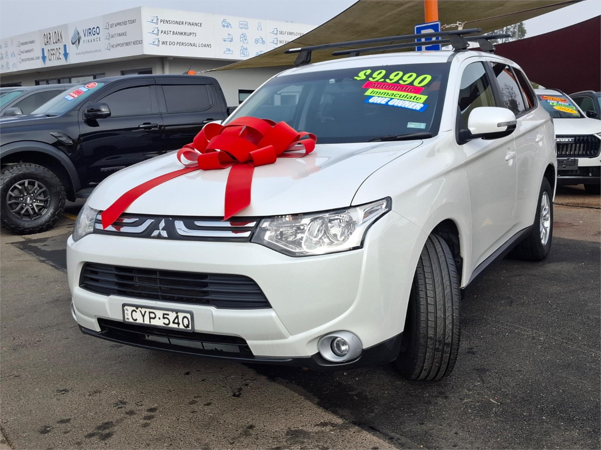 2013 MITSUBISHI OUTLANDER ZJ ES (4x2) CONTINUOUS VARIABLE 4D WAGON