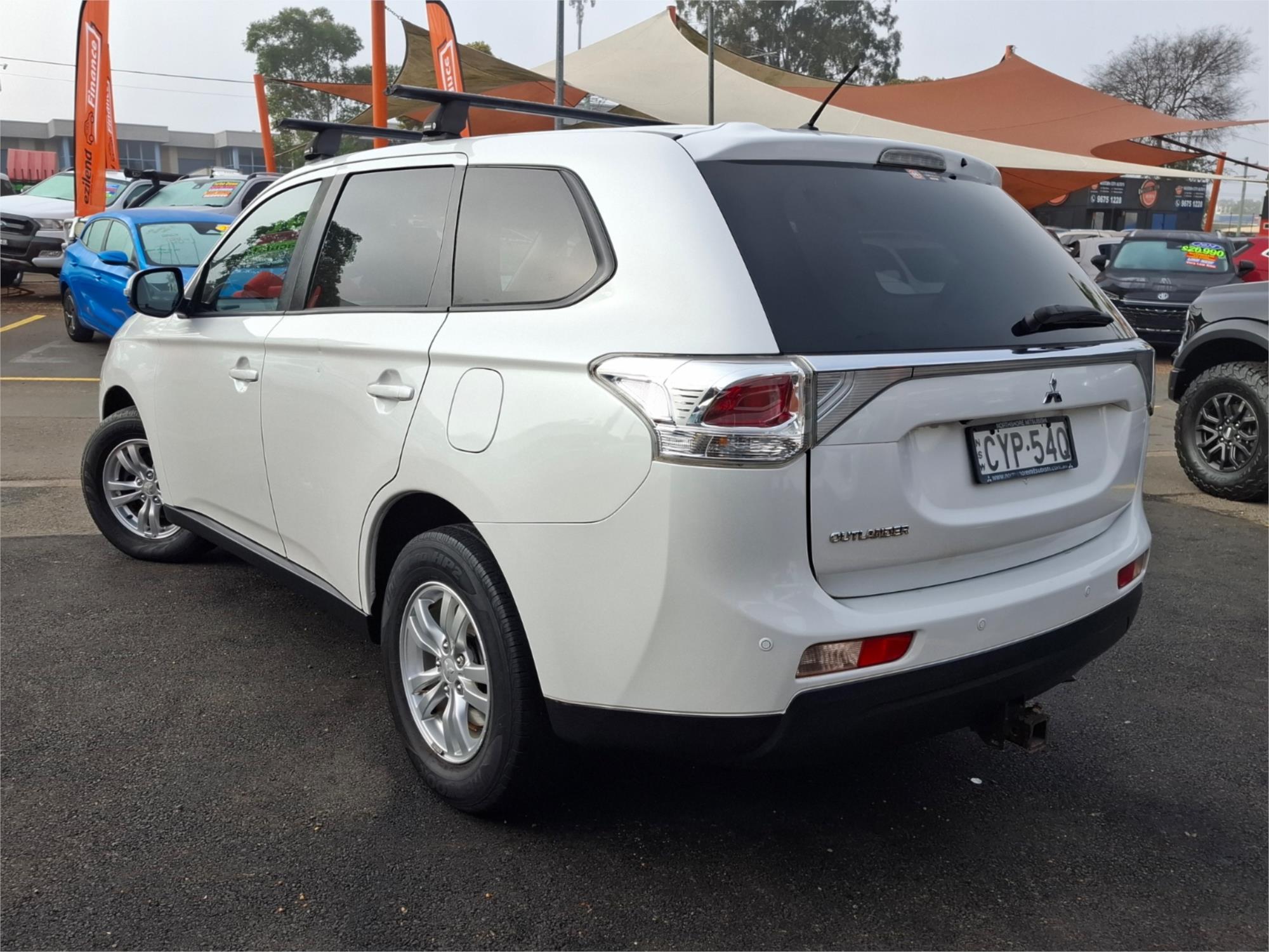 2013 MITSUBISHI OUTLANDER ZJ ES (4x2) CONTINUOUS VARIABLE 4D WAGON