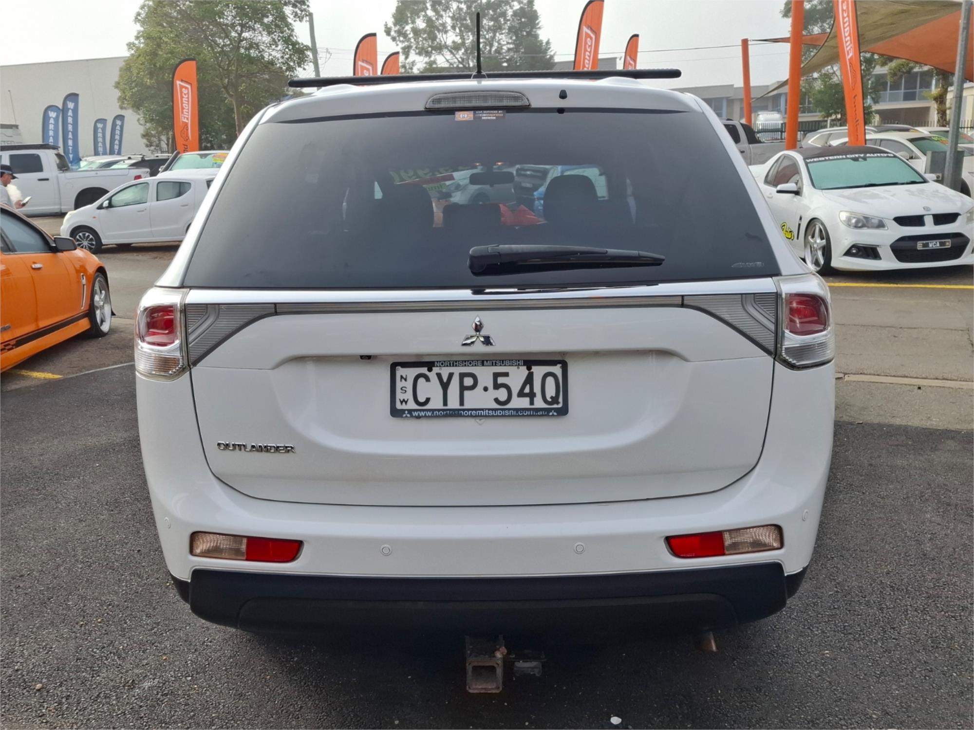 2013 MITSUBISHI OUTLANDER ZJ ES (4x2) CONTINUOUS VARIABLE 4D WAGON