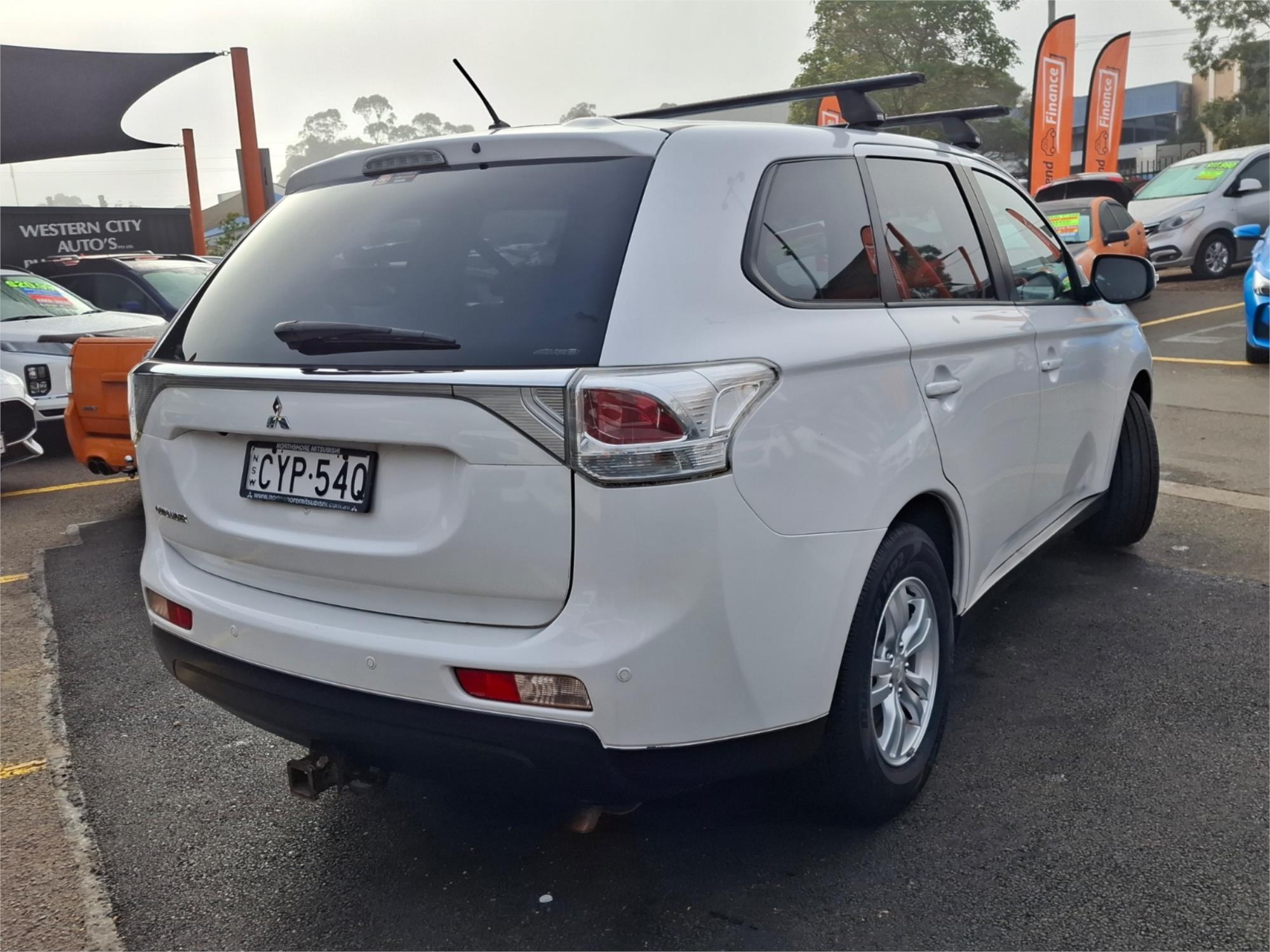 2013 MITSUBISHI OUTLANDER ZJ ES (4x2) CONTINUOUS VARIABLE 4D WAGON