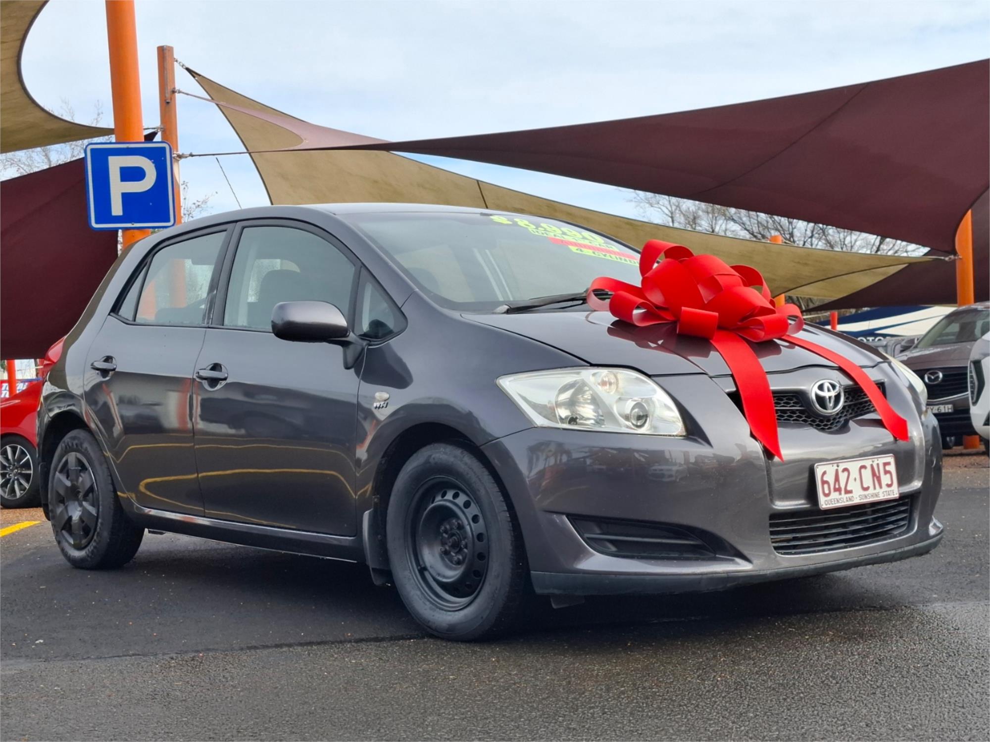 2007 TOYOTA COROLLA ZRE152R ASCENT 4 SP AUTOMATIC 5D HATCHBACK