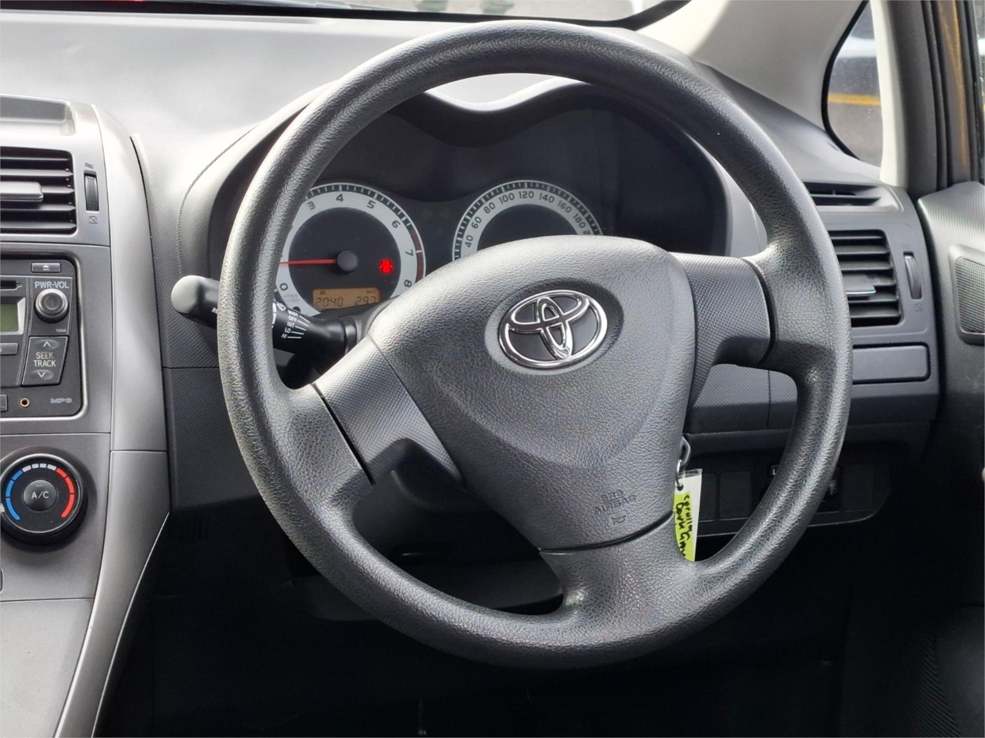 2007 TOYOTA COROLLA ZRE152R ASCENT 4 SP AUTOMATIC 5D HATCHBACK