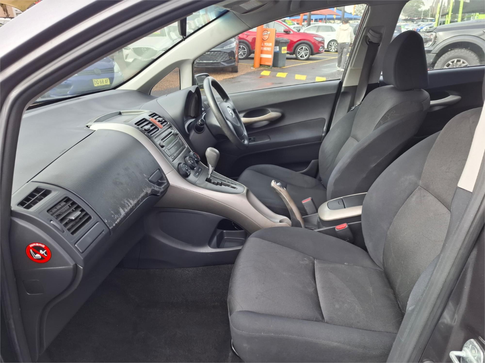 2007 TOYOTA COROLLA ZRE152R ASCENT 4 SP AUTOMATIC 5D HATCHBACK
