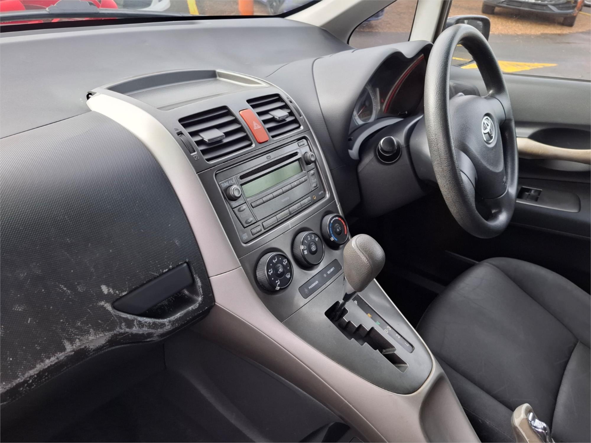 2007 TOYOTA COROLLA ZRE152R ASCENT 4 SP AUTOMATIC 5D HATCHBACK