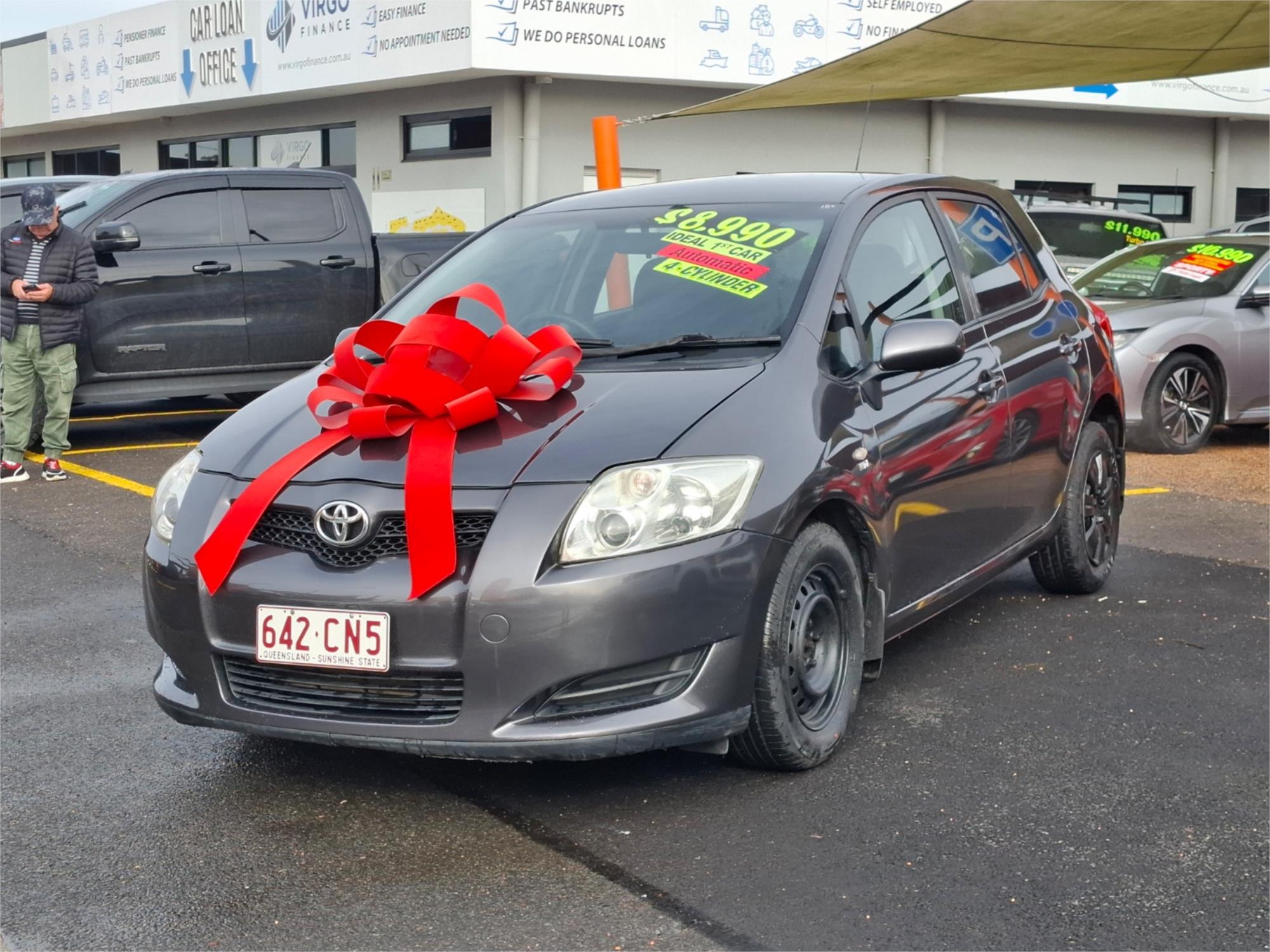 2007 TOYOTA COROLLA ZRE152R ASCENT 4 SP AUTOMATIC 5D HATCHBACK