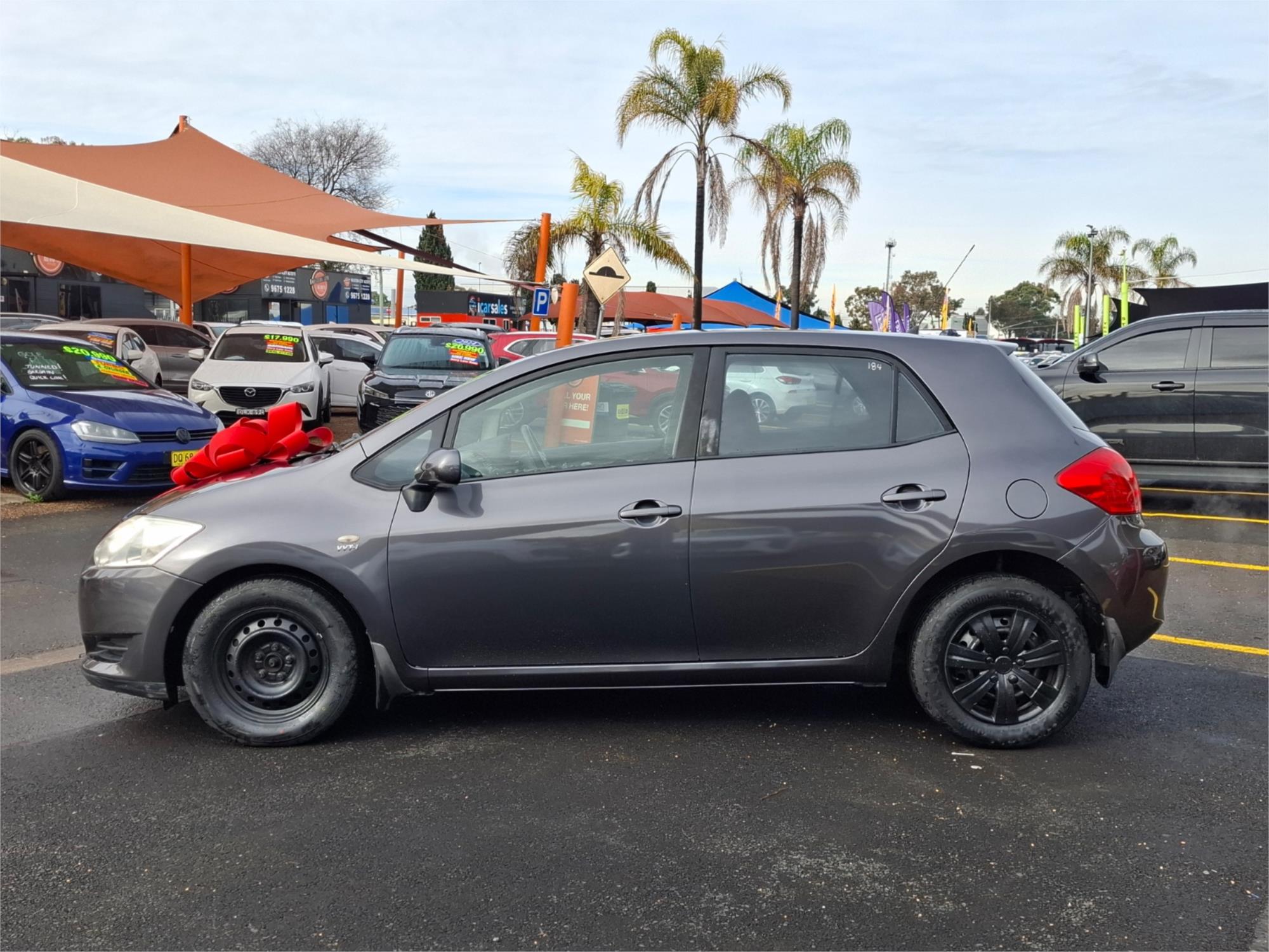 2007 TOYOTA COROLLA ZRE152R ASCENT 4 SP AUTOMATIC 5D HATCHBACK