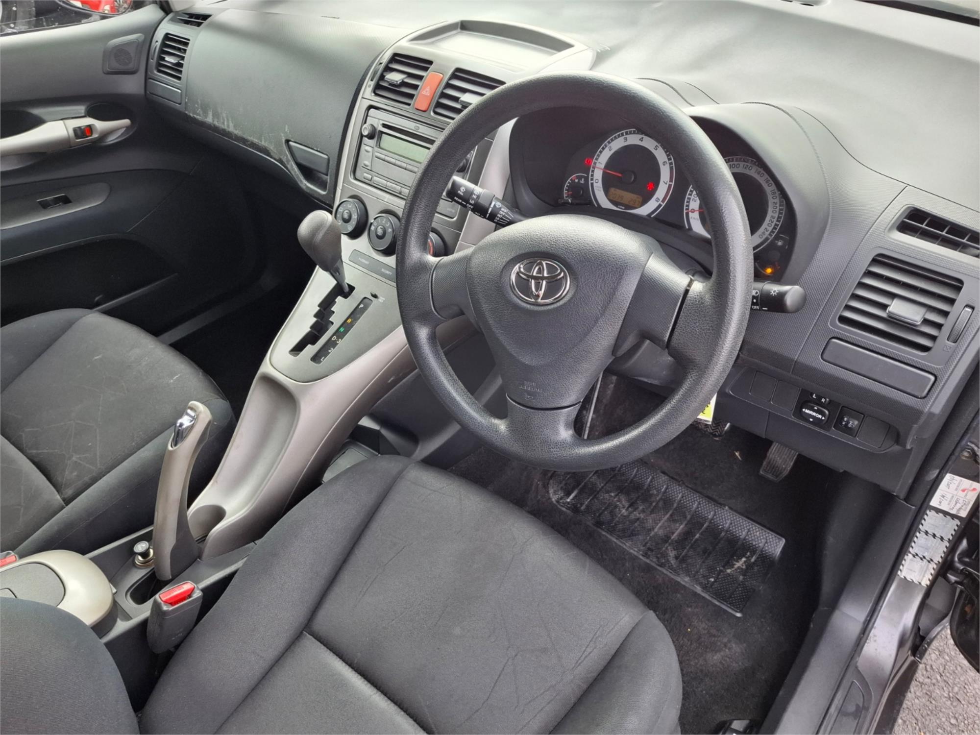 2007 TOYOTA COROLLA ZRE152R ASCENT 4 SP AUTOMATIC 5D HATCHBACK
