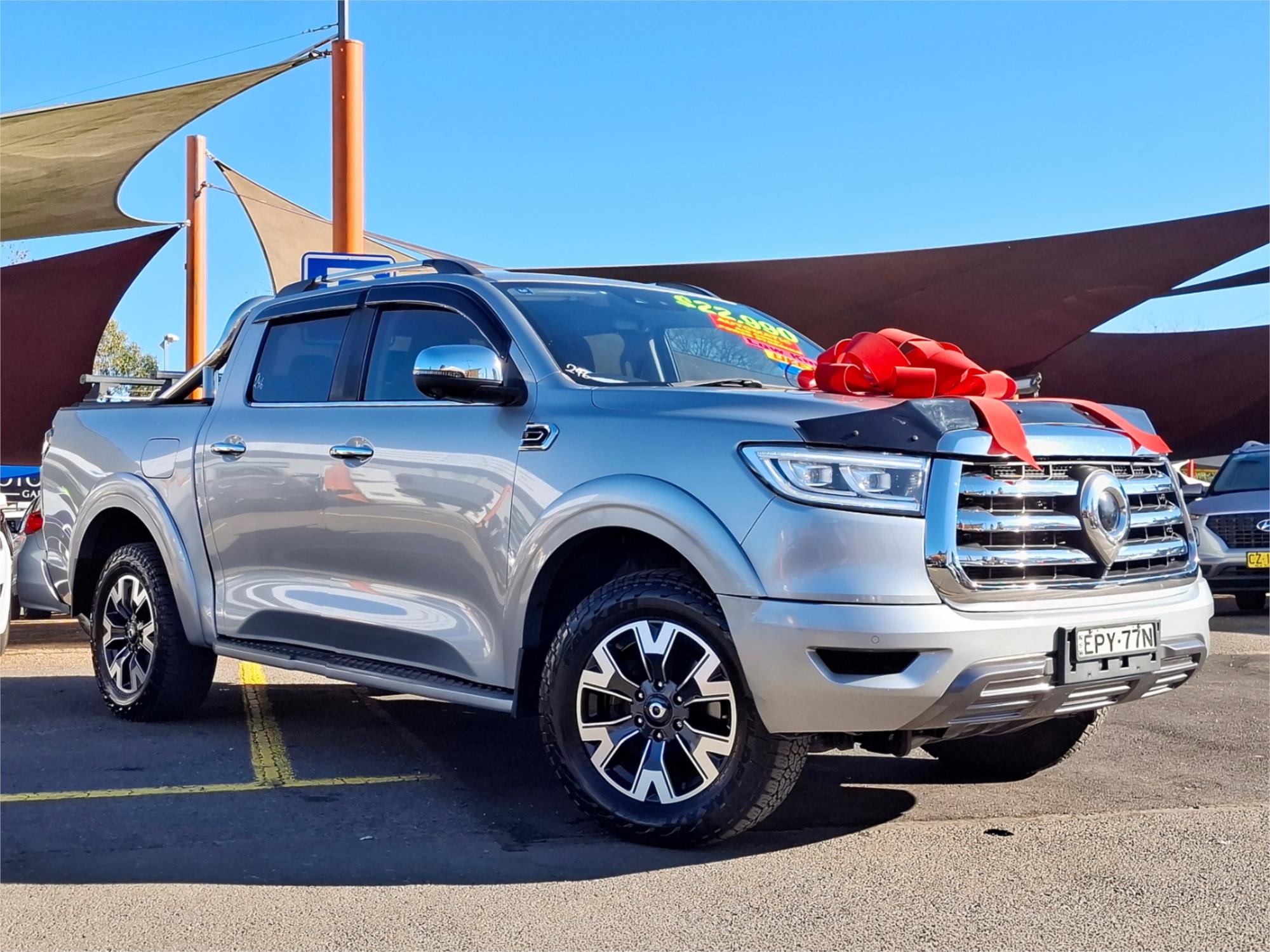 2021 GWM UTE CANNON-X (4x4) 8 SP AUTOMATIC DUAL CAB UTILITY