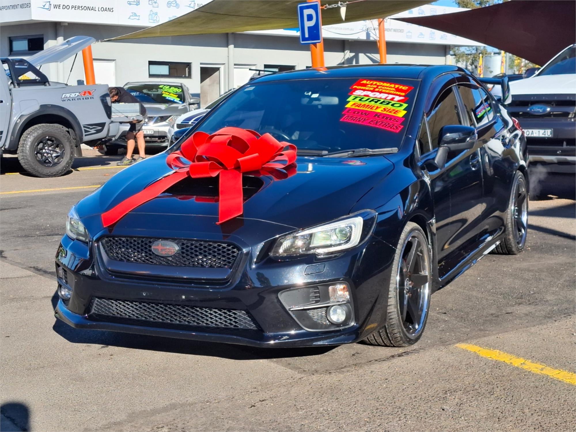 2014 SUBARU WRX MY15 PREMIUM (AWD) CVT AUTO 8 SPEED 4D SEDAN